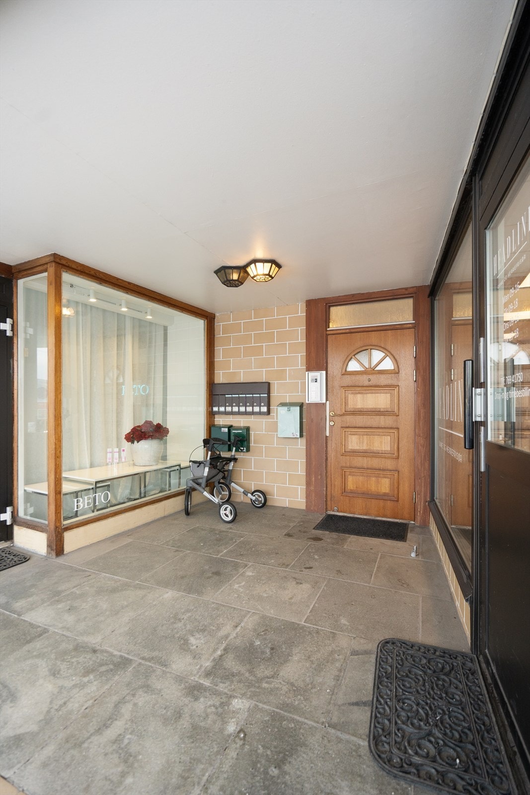 Felles inngangsparti Galleribilde