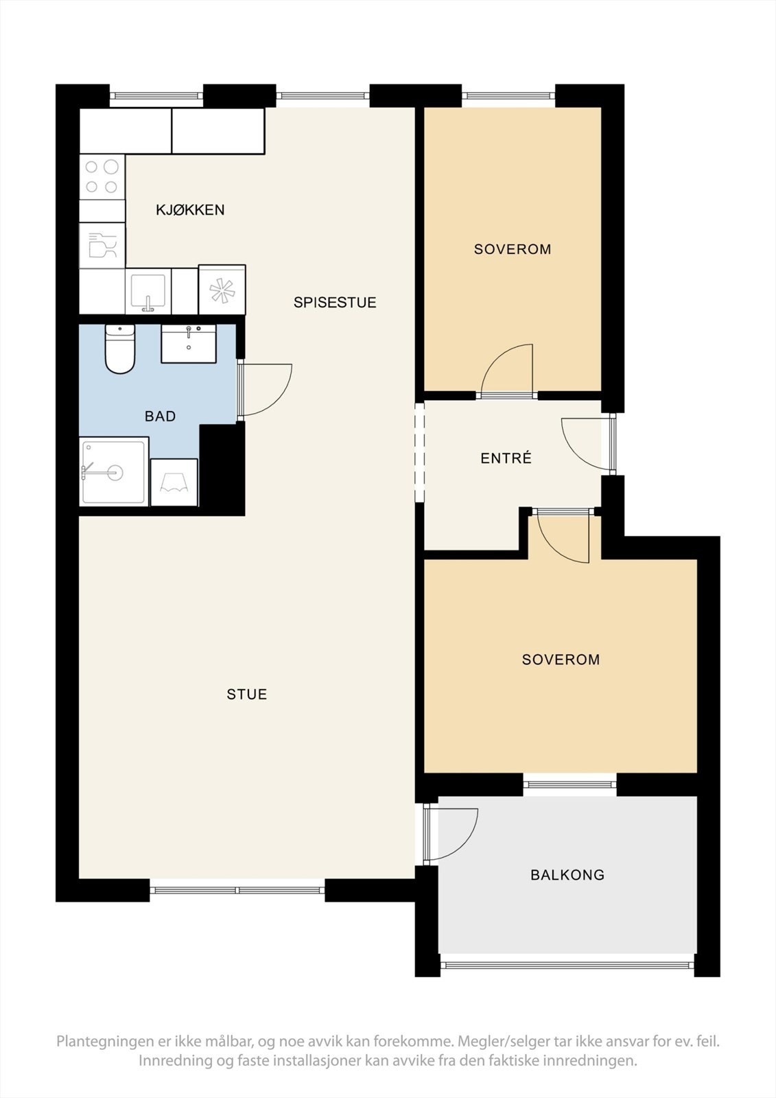 Plantegning. Galleribilde