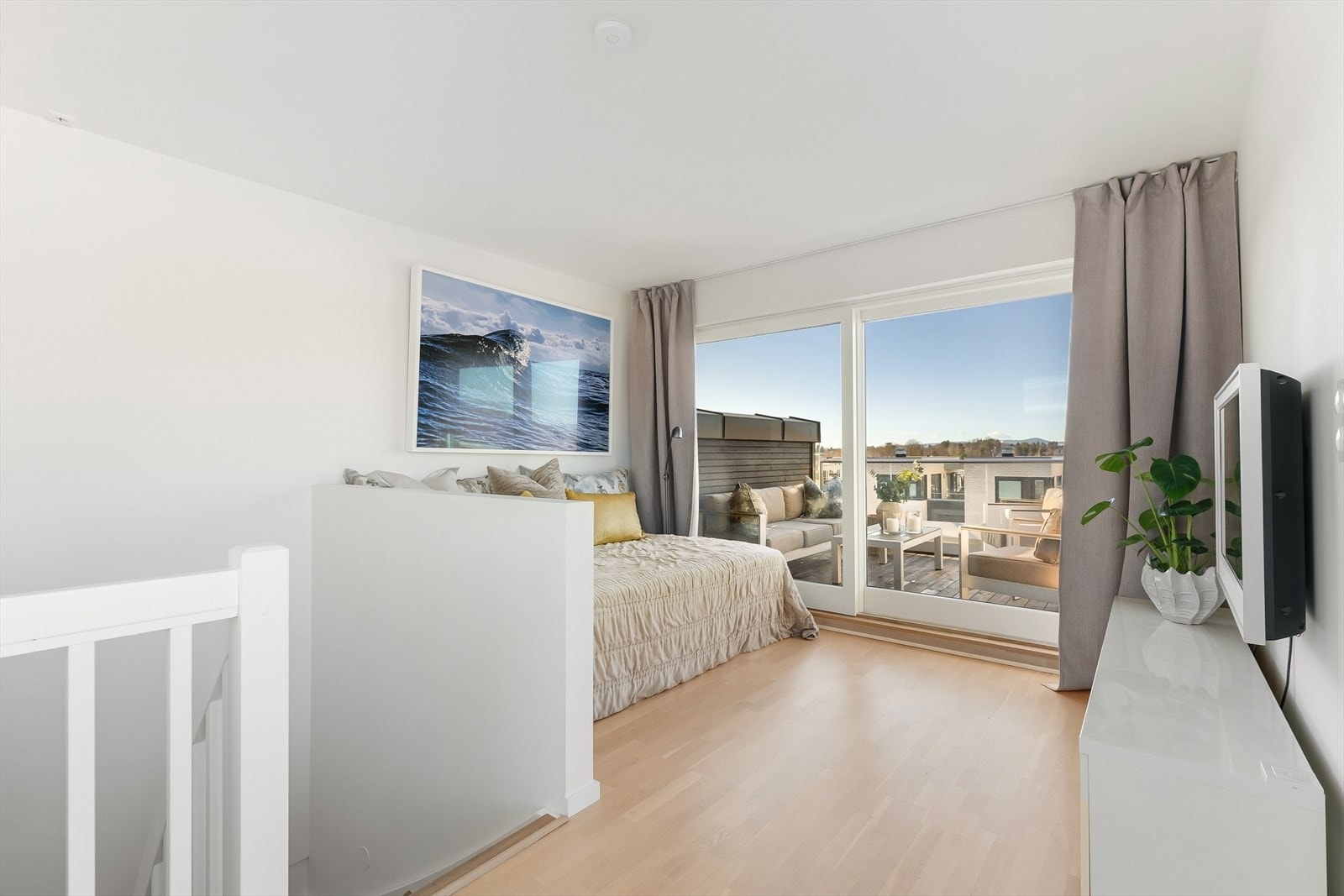 Loftstue Galleribilde