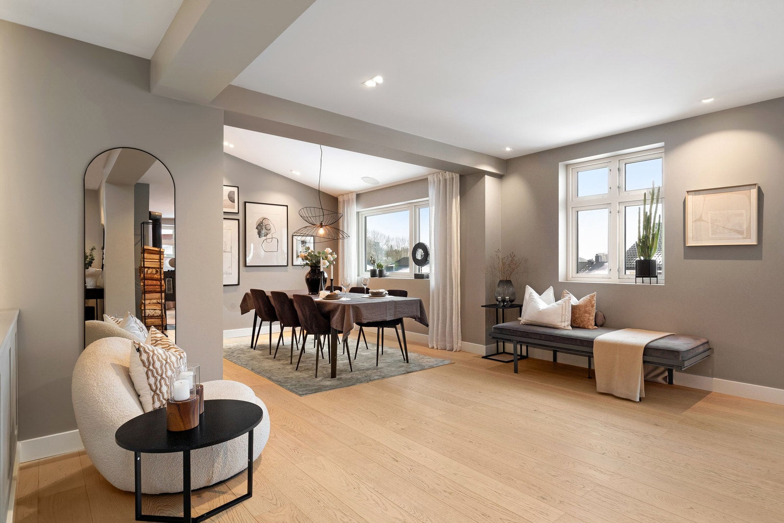 Oppholdsrommene har flere soner Galleribilde