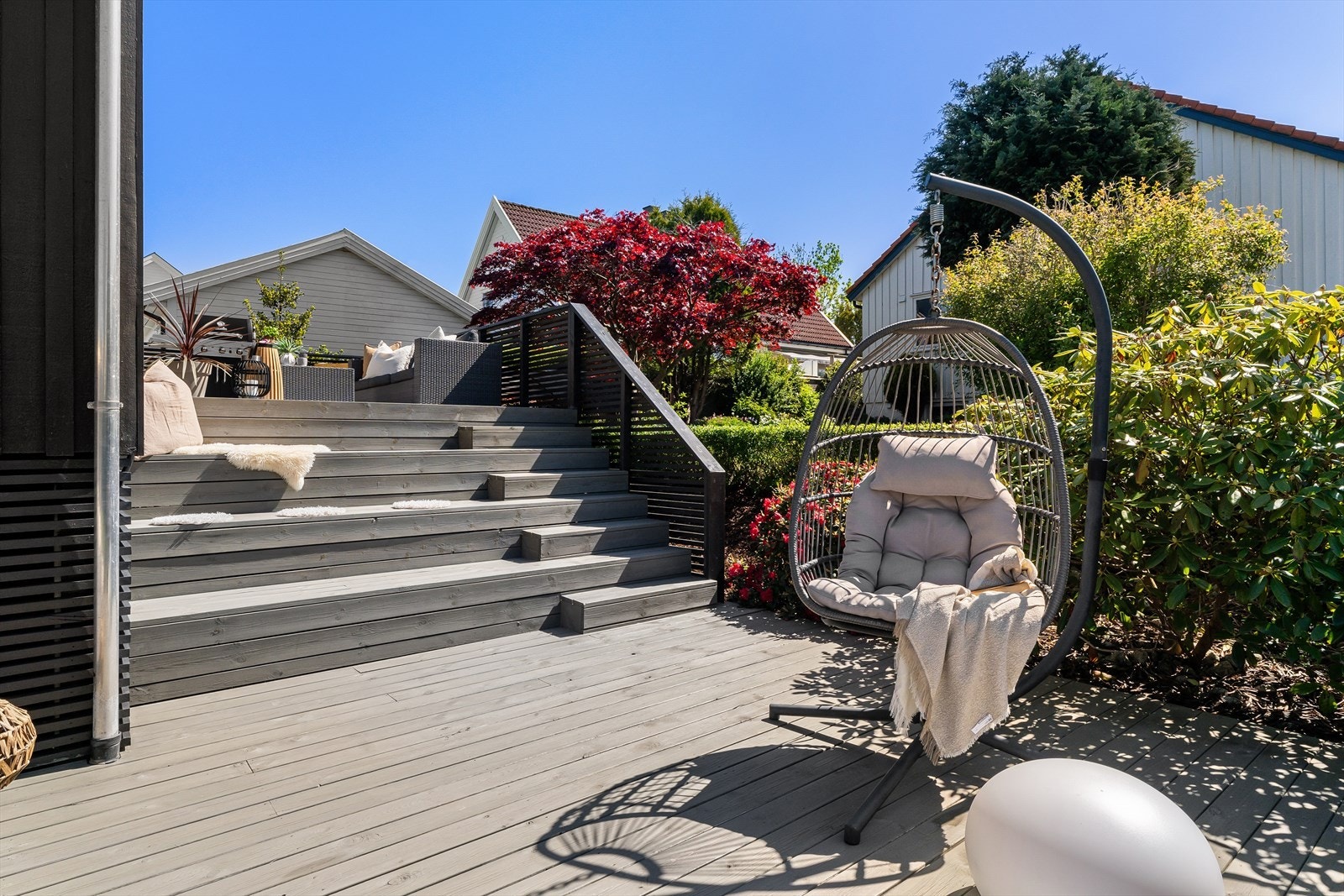 Terrasser med ulike nivå Galleribilde