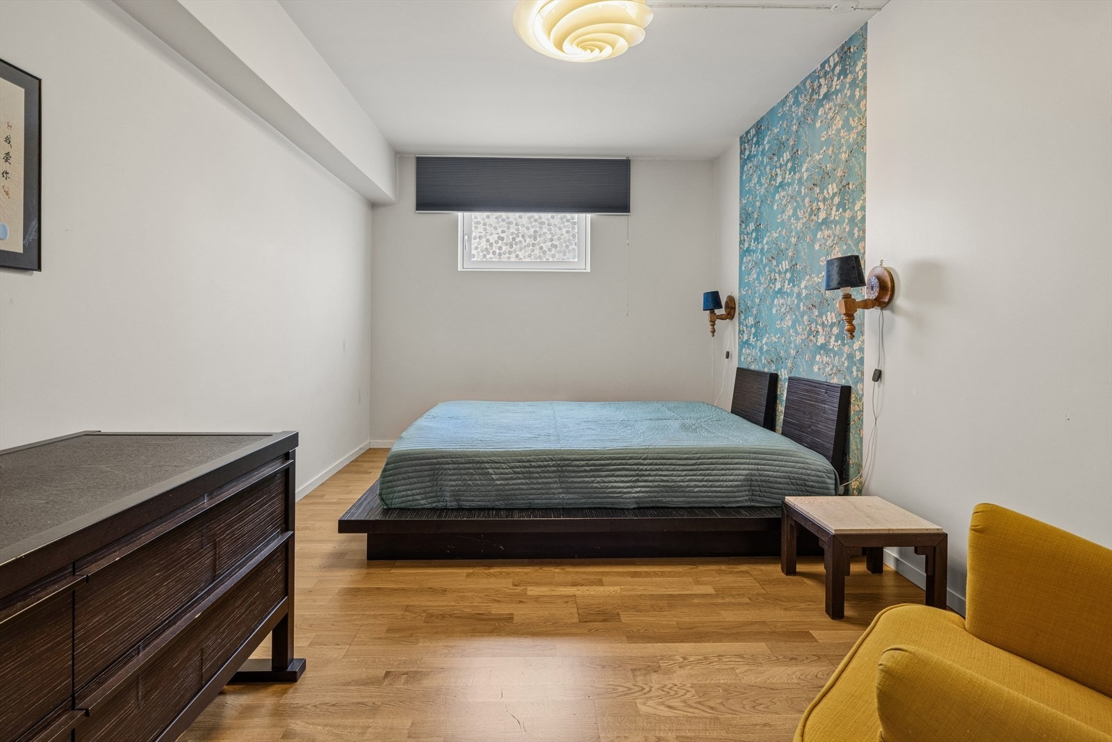 I underetasjen får man to gode soverom med plass til seng og tilhørende møblement Galleribilde