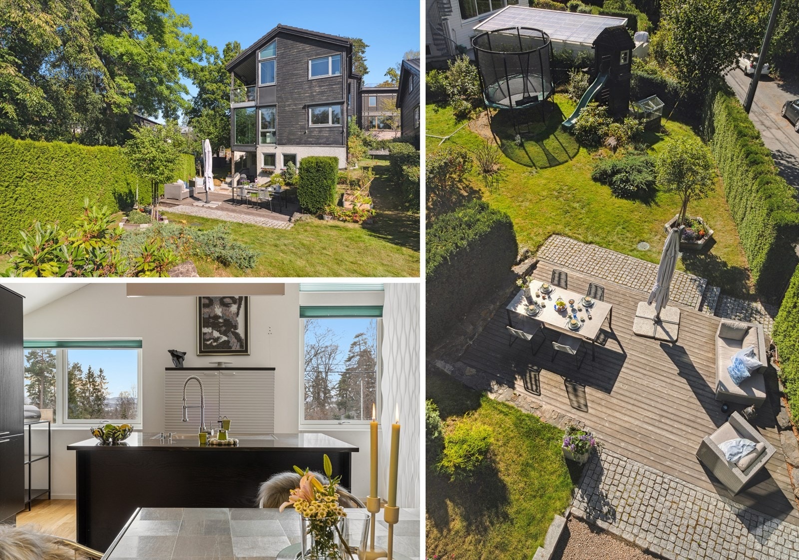 Velkommen til Skogfaret 17A! Pen enebolig fra 2011 med solrikt og pent uteområde med opparbeidet hage i blindvei. 3 bad + toalett. Meget barnvennlig område i blindvei. Galleribilde