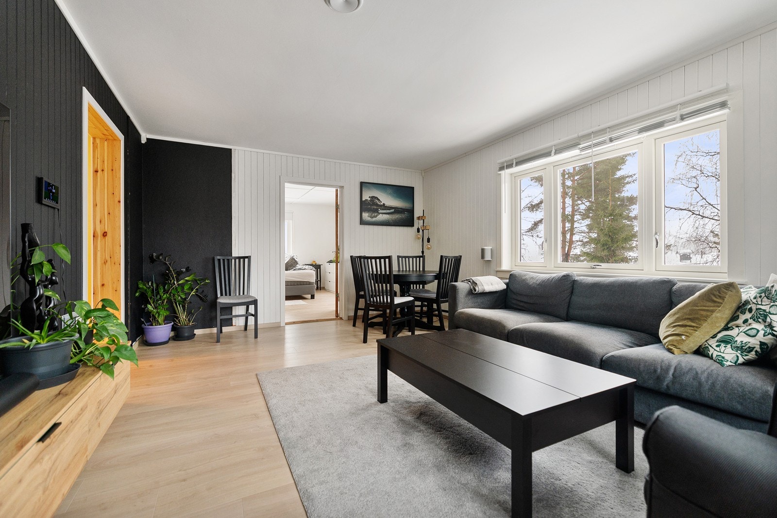 Stue i utleiedelen. Galleribilde