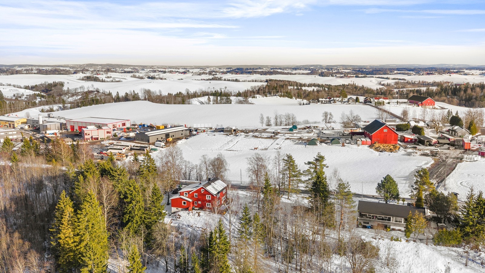 Dronefoto. Galleribilde