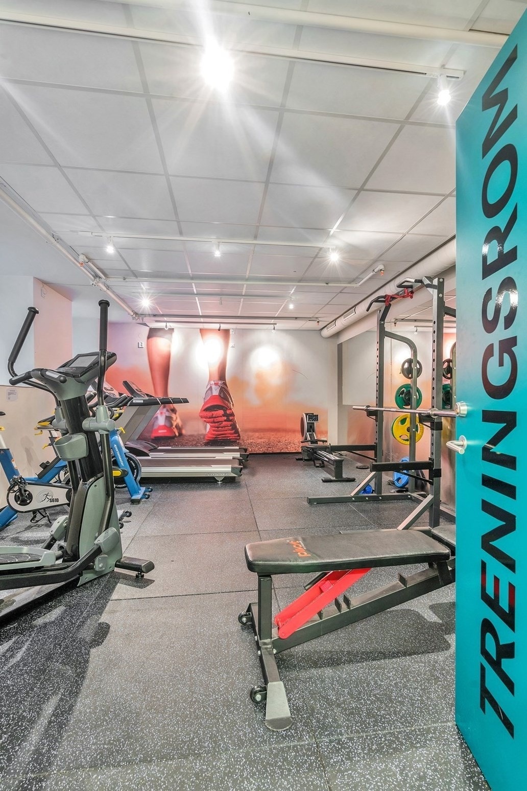 Felles treningsrom Galleribilde