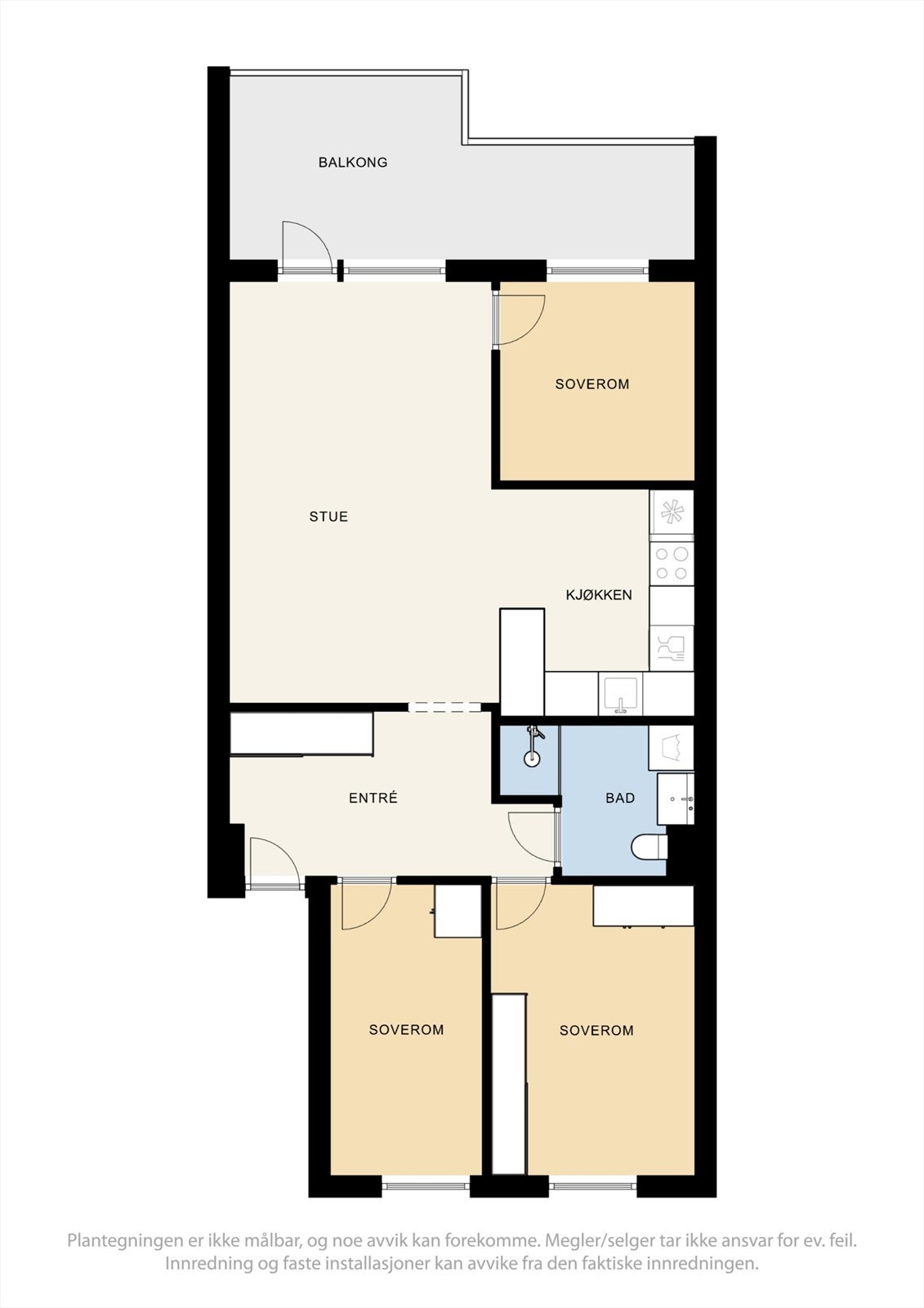 Alternativ plantegning Galleribilde