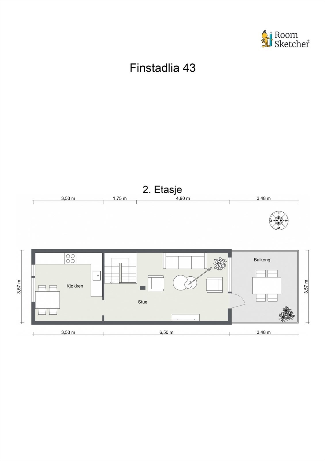 Plantegning. Galleribilde