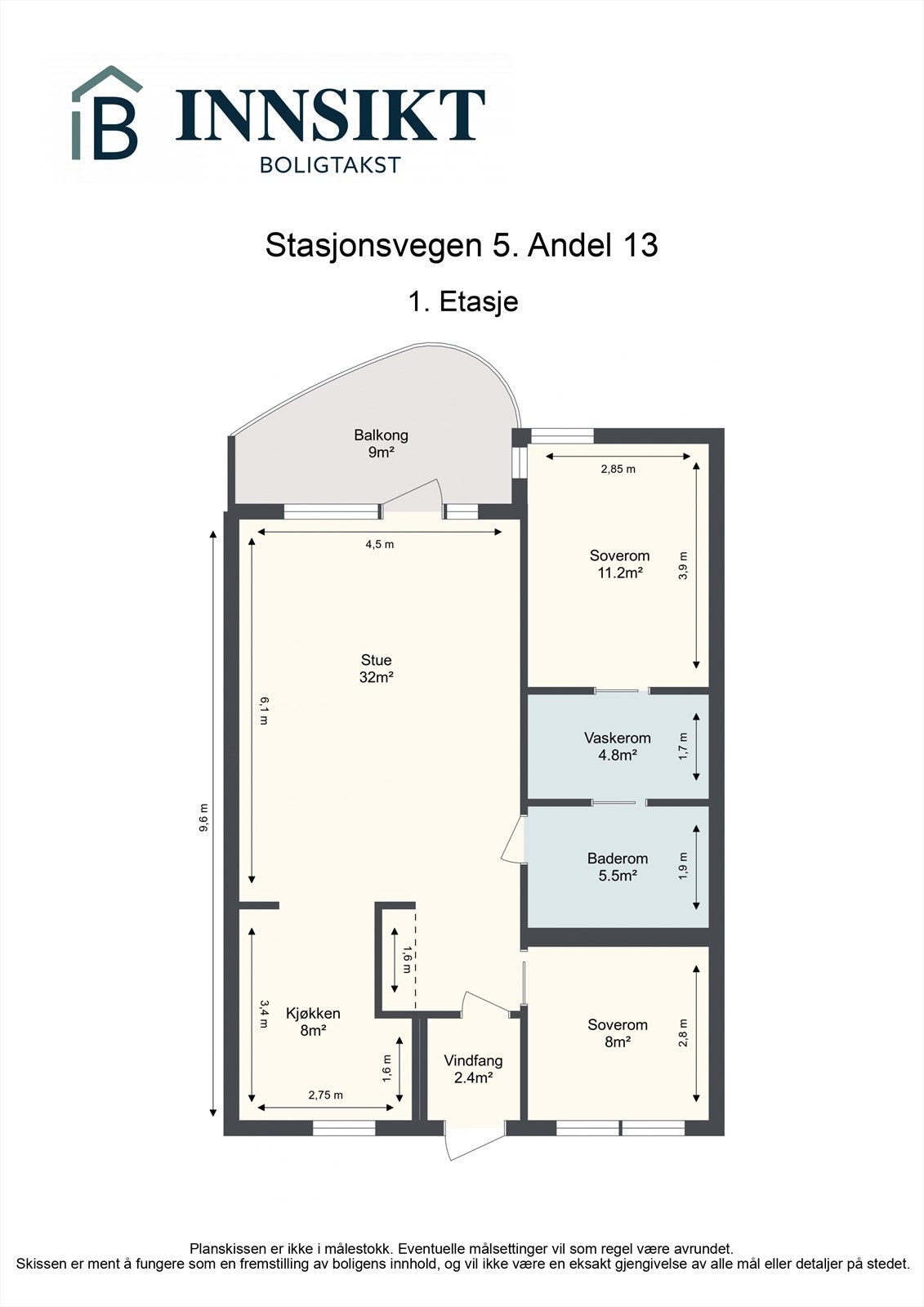 Planskisse Galleribilde