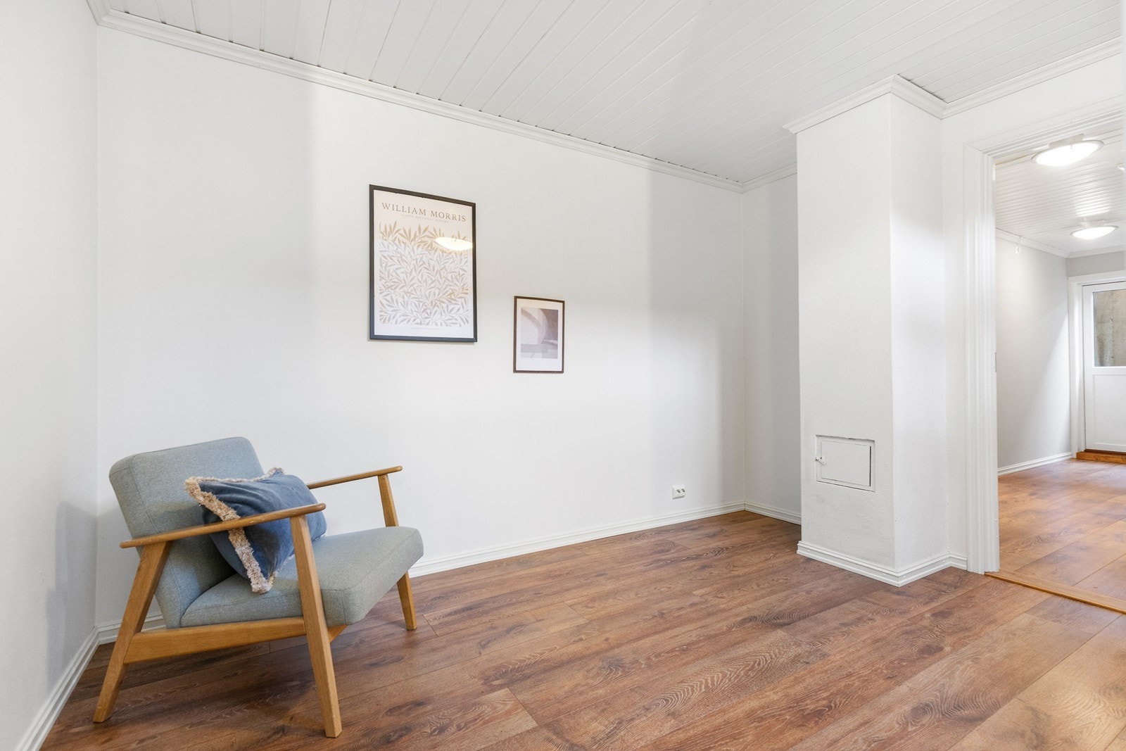 Trapperom/gang er romslig og har flere bruksmuligheter. Galleribilde