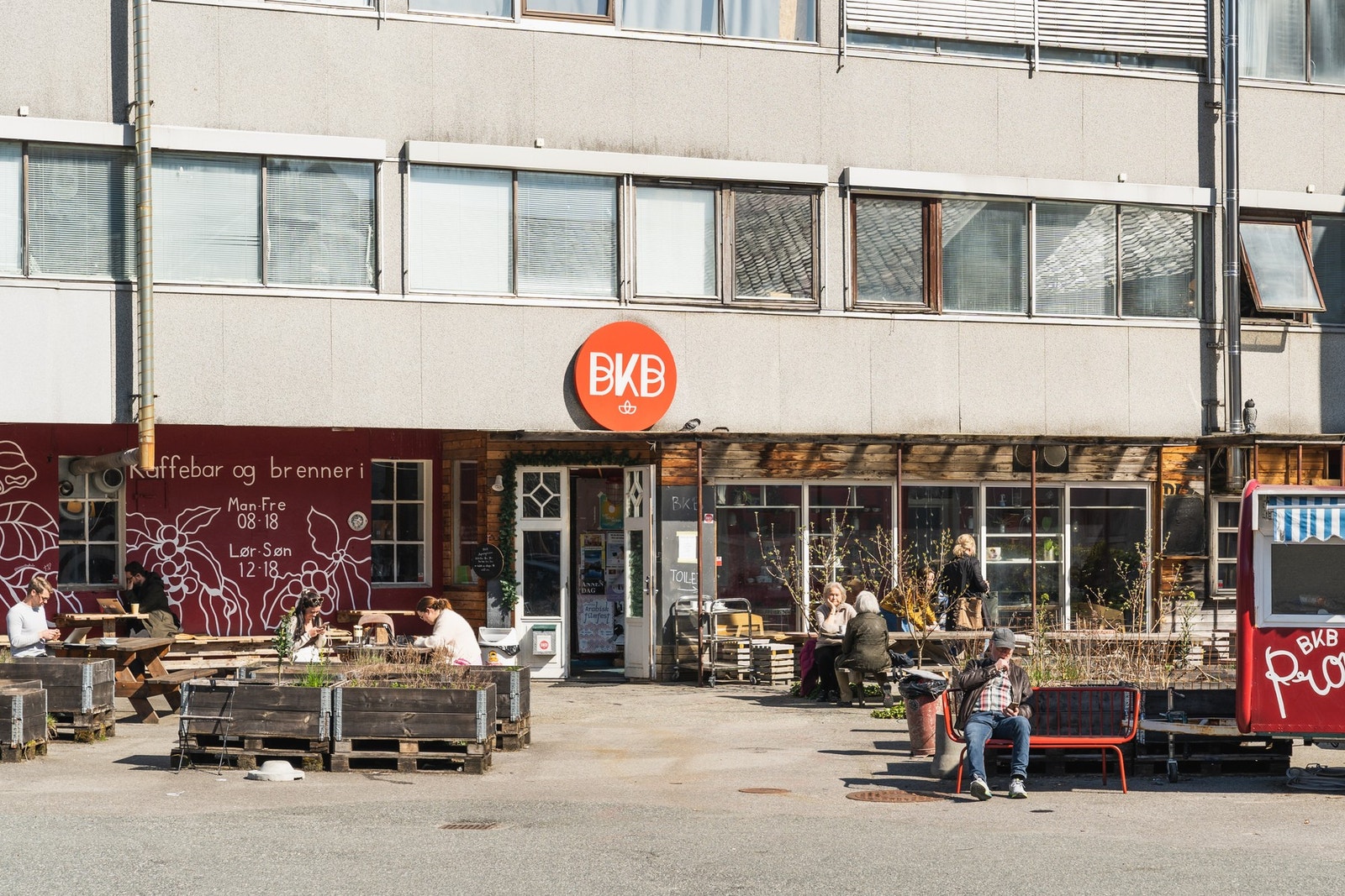 Bergen kaffebrenneri har søndagsåpent, og utrolig god kaffe. Galleribilde