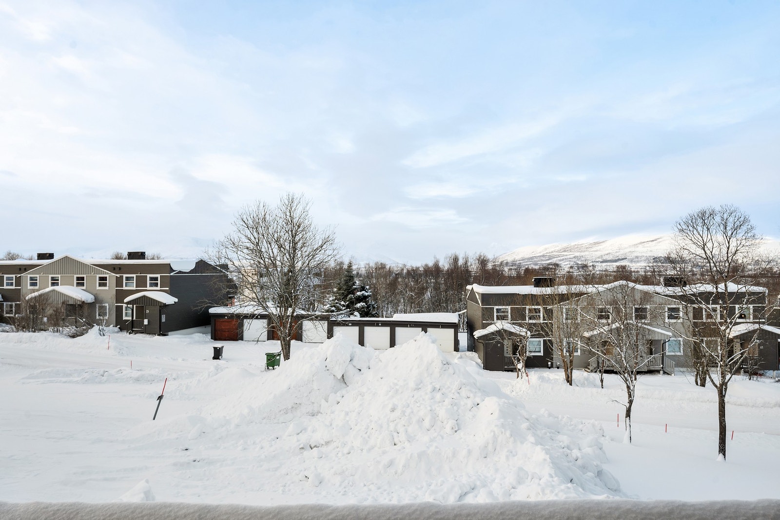 Utsikt fra balkong. Galleribilde
