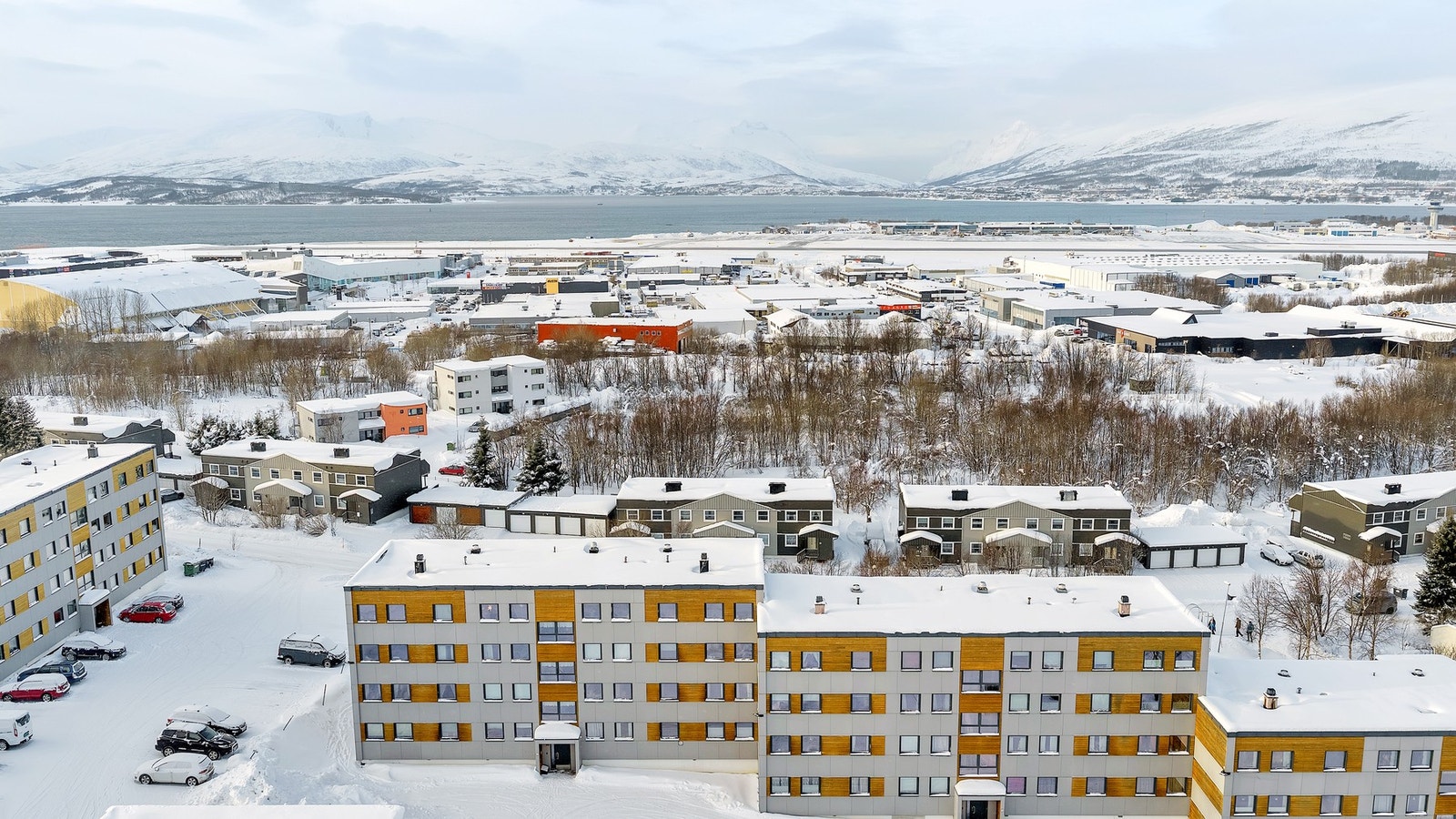 Dronefoto Galleribilde