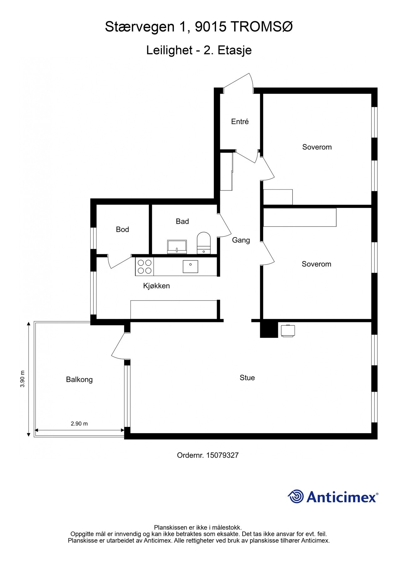 Plantegning. Galleribilde