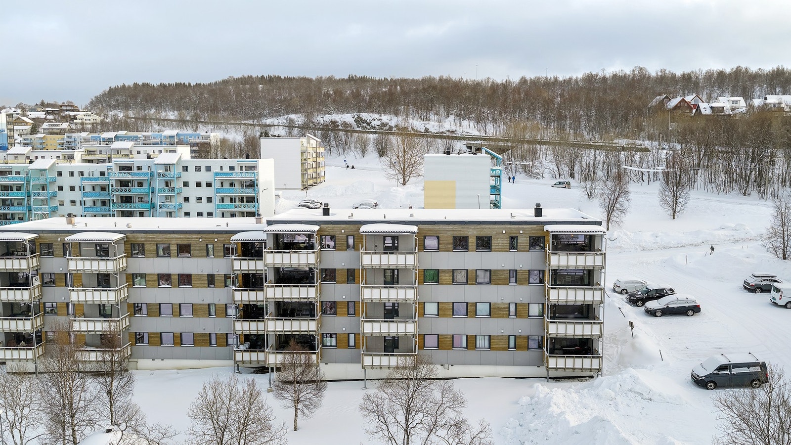 Fasadebilde. Galleribilde