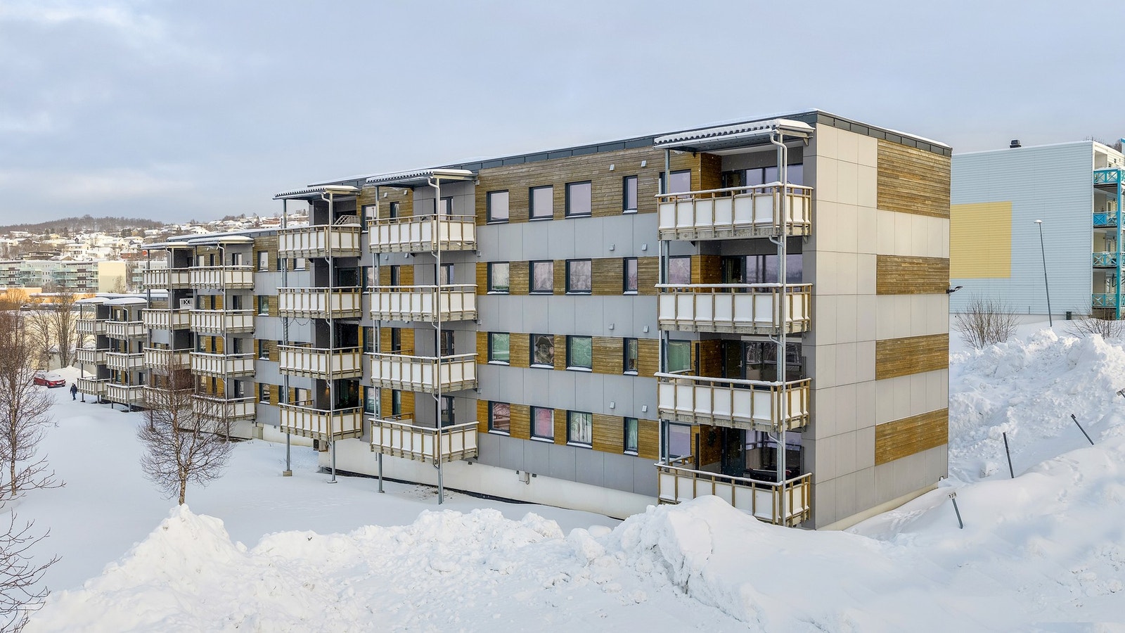 Fasadebilde. Galleribilde