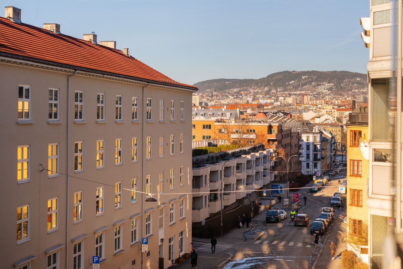 Fint utsyn fra balkongen! Galleribilde