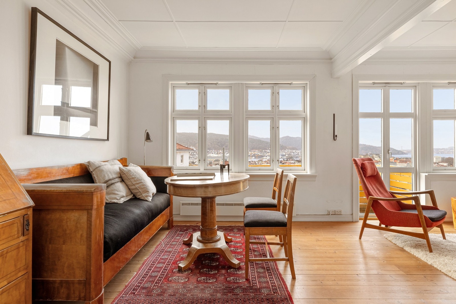 Slående vakker utsikt Galleribilde