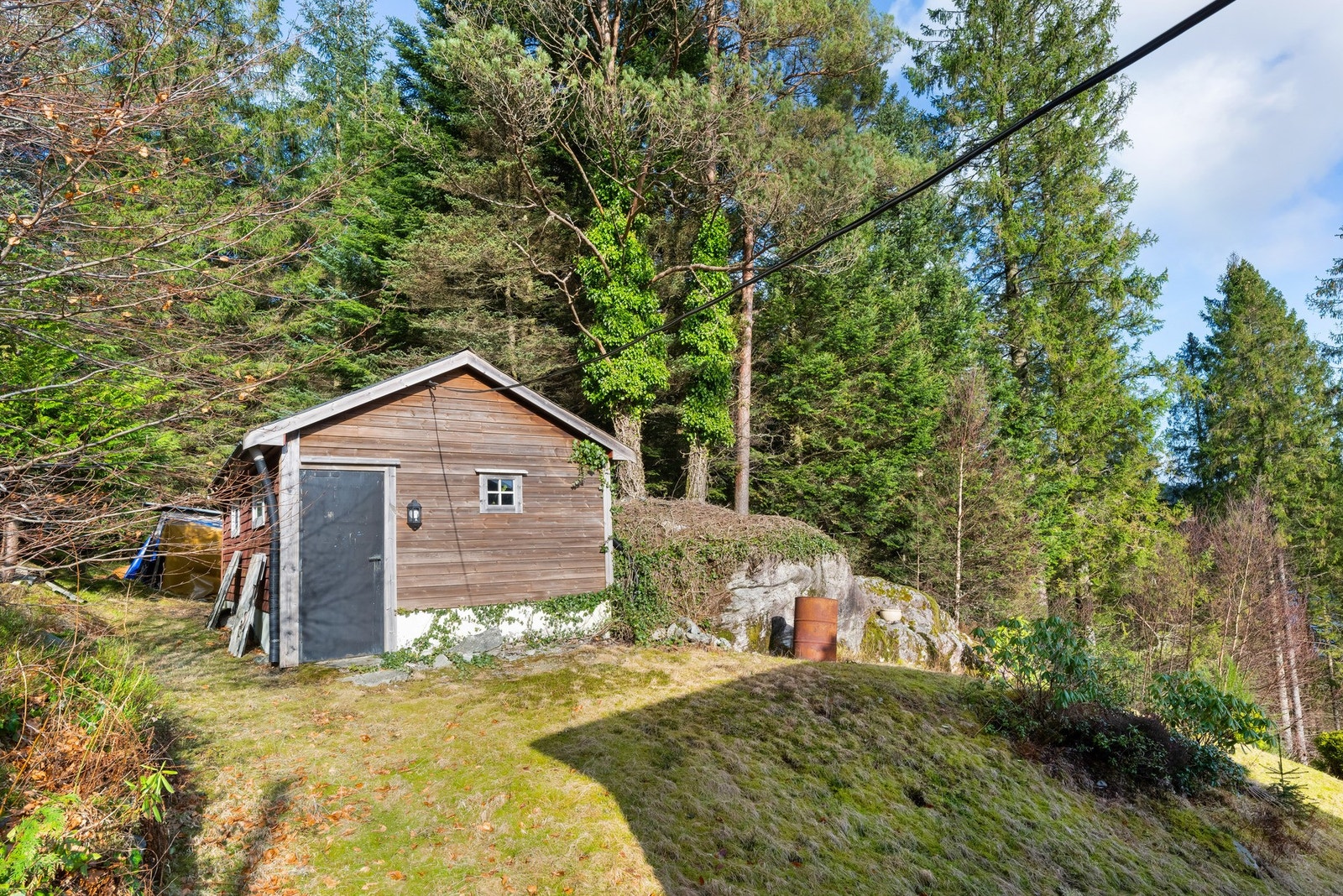 Uthus hvor det er gode lagringsmuligheter. Galleribilde