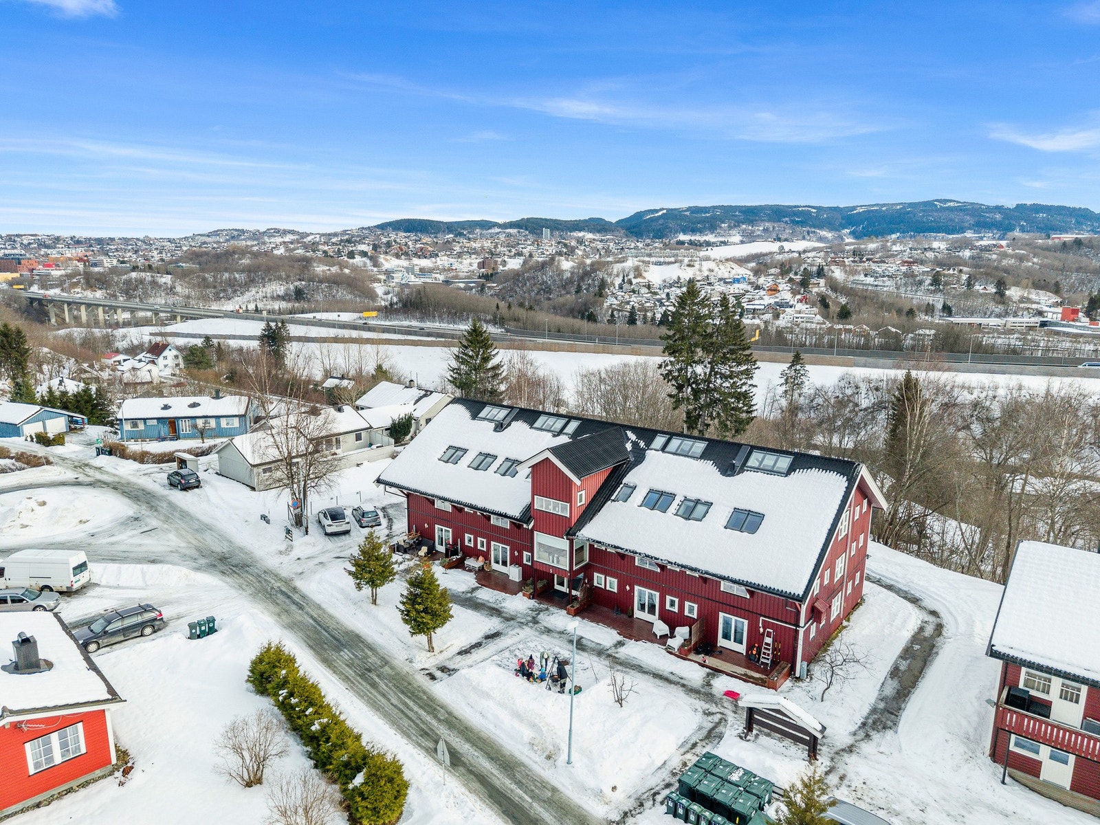 Dronefoto Galleribilde