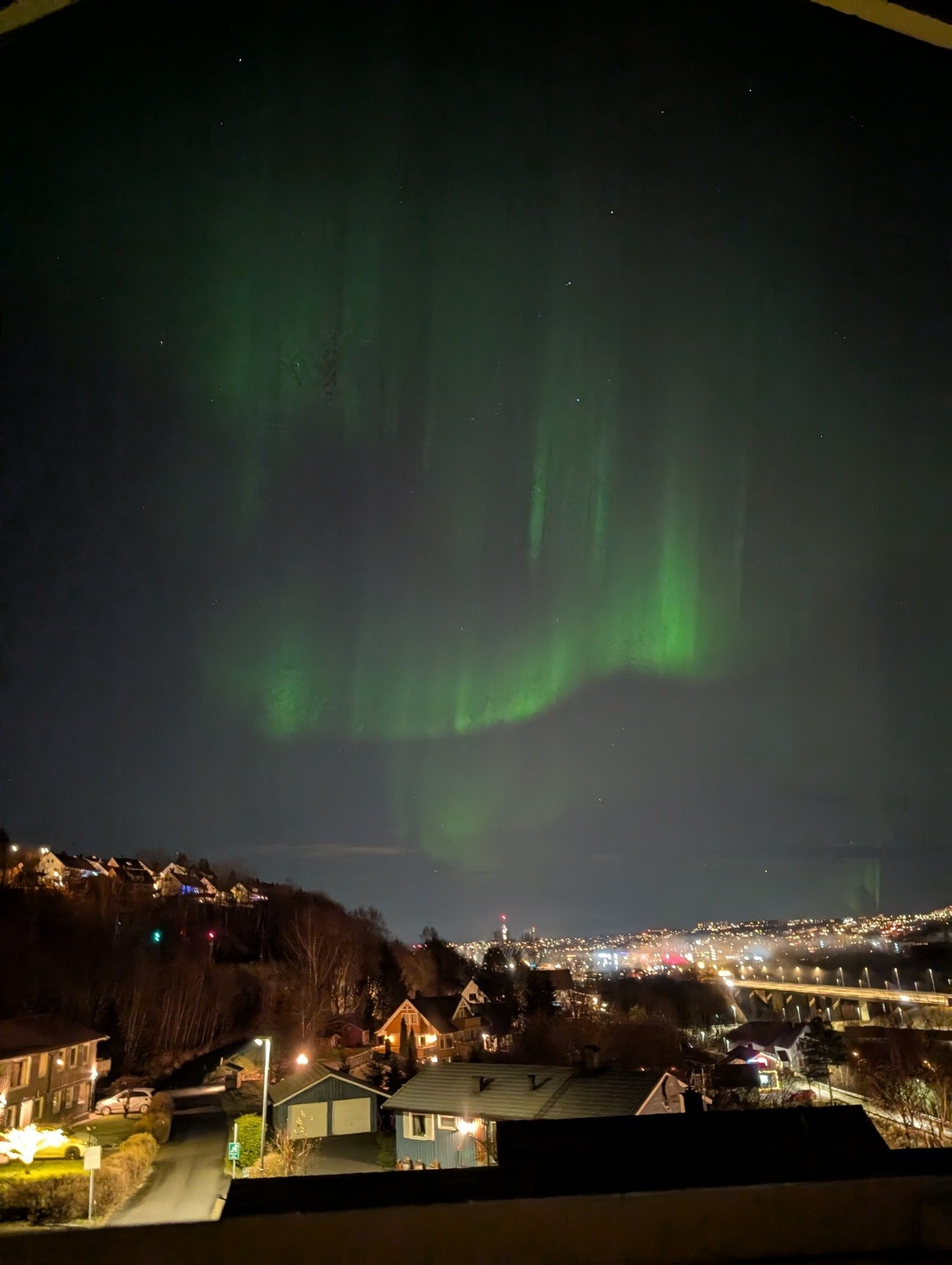 Stemningsbilde nordlys, bilde tatt av selger Galleribilde