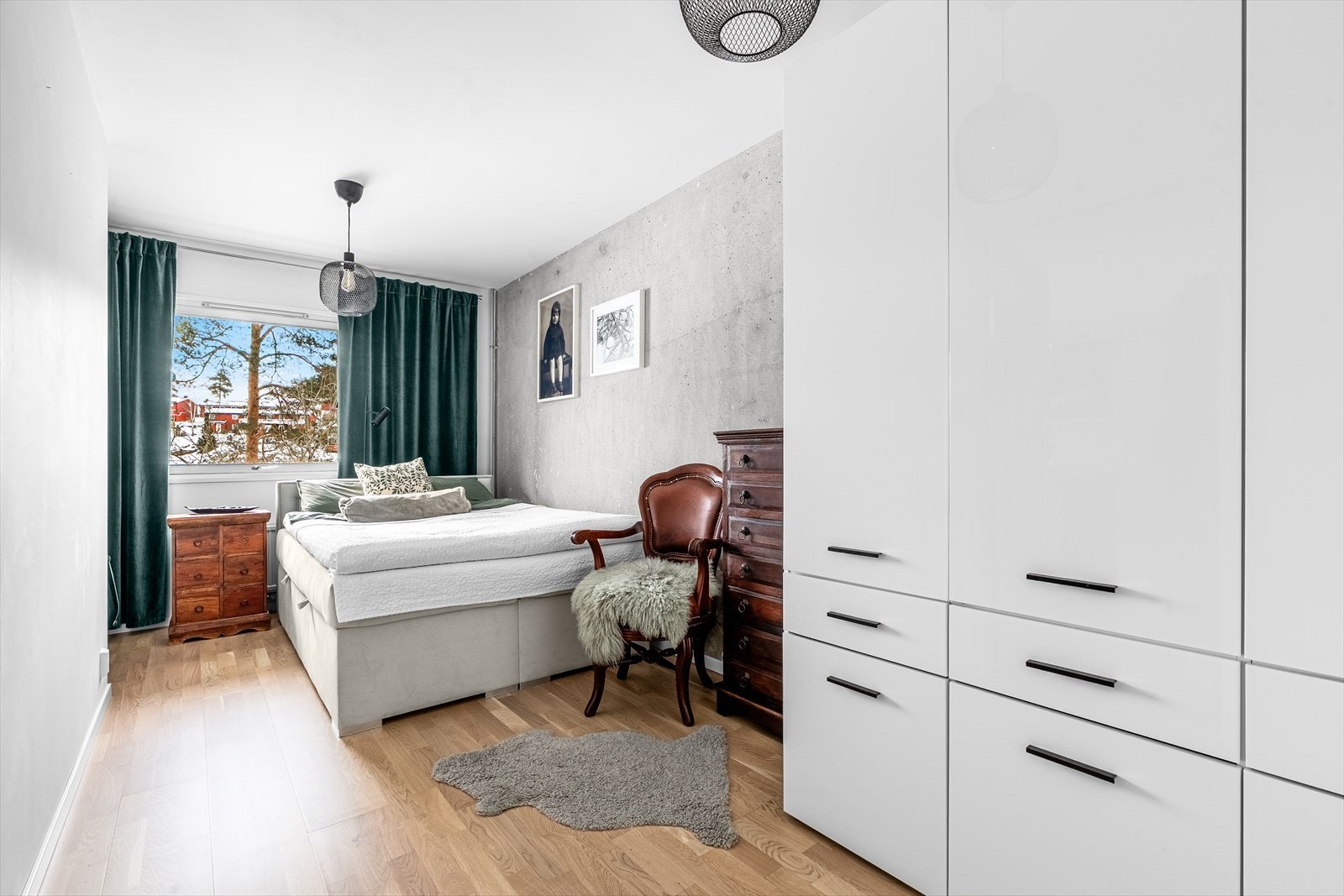 Det andre soverommet er også av god størrelse. Galleribilde