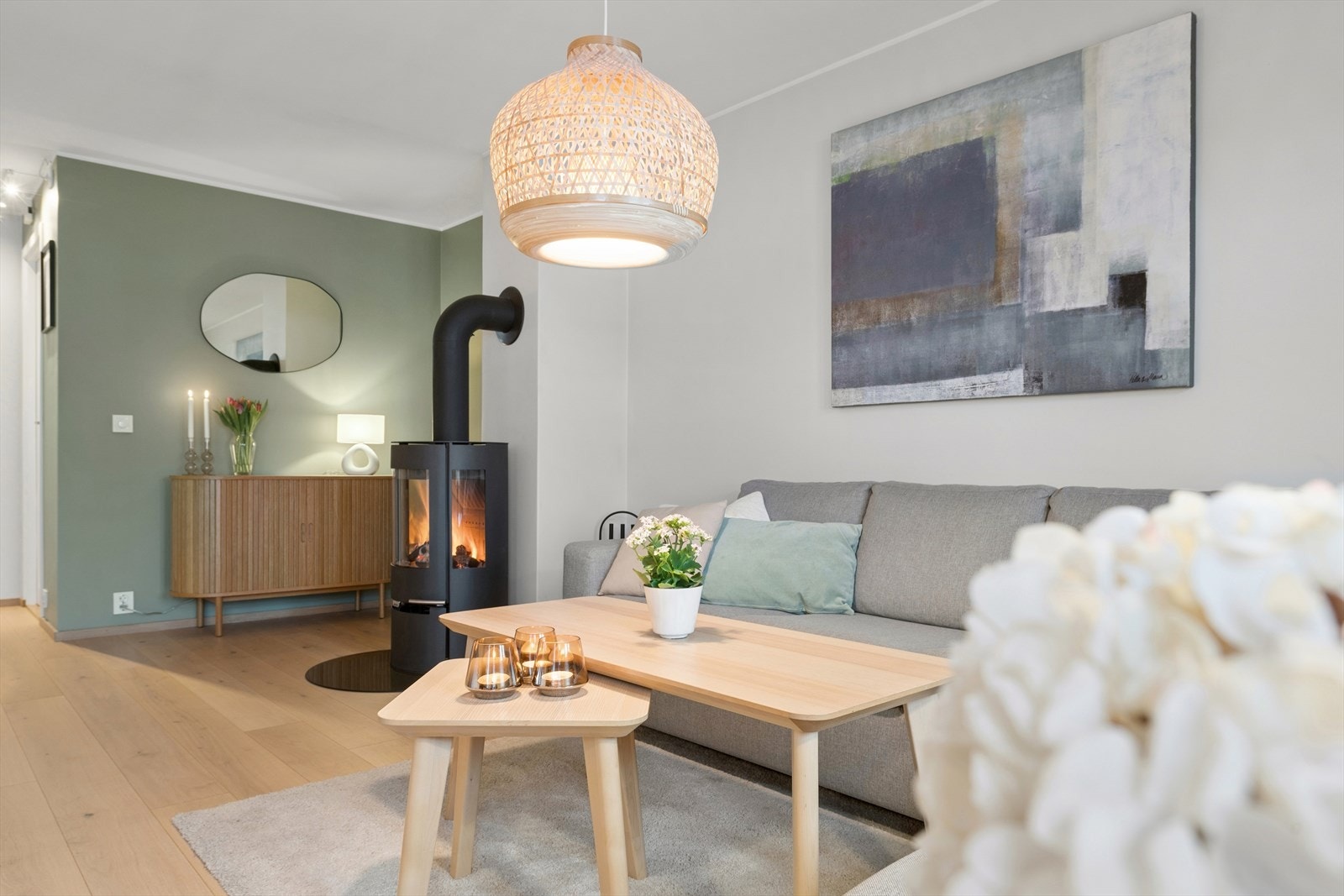 TV/internett er inkludert i felleskostnadene. Galleribilde