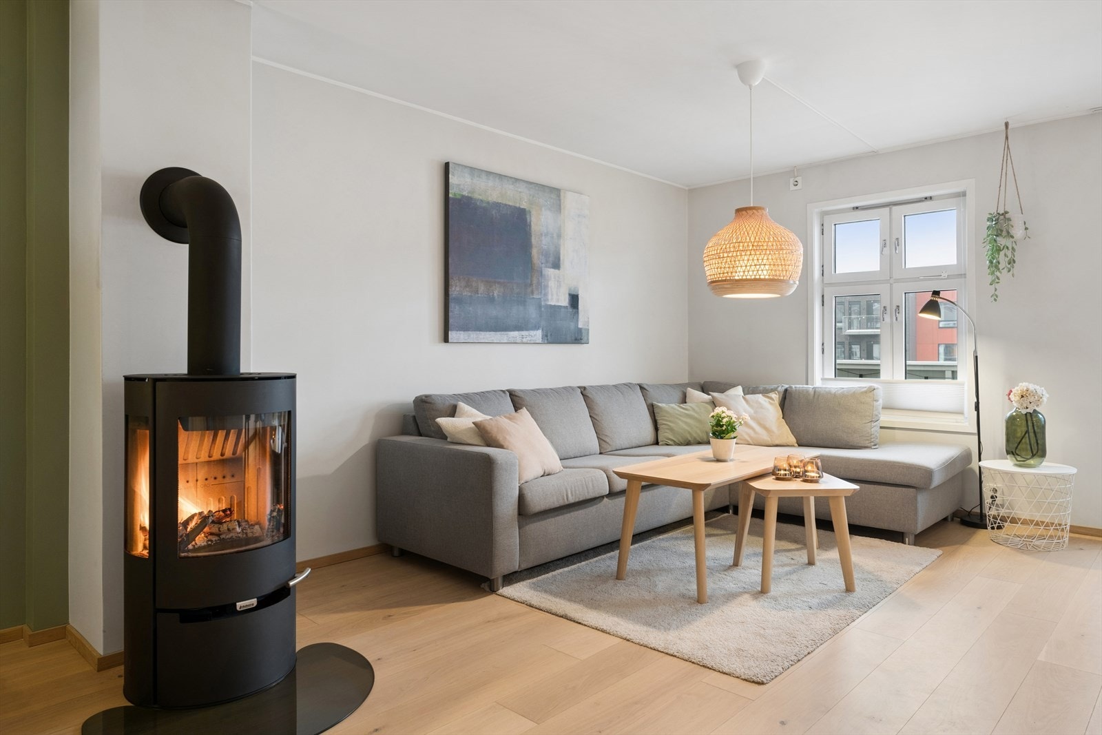 Sofakroken finner fort sin naturlige plass i rommet. Galleribilde