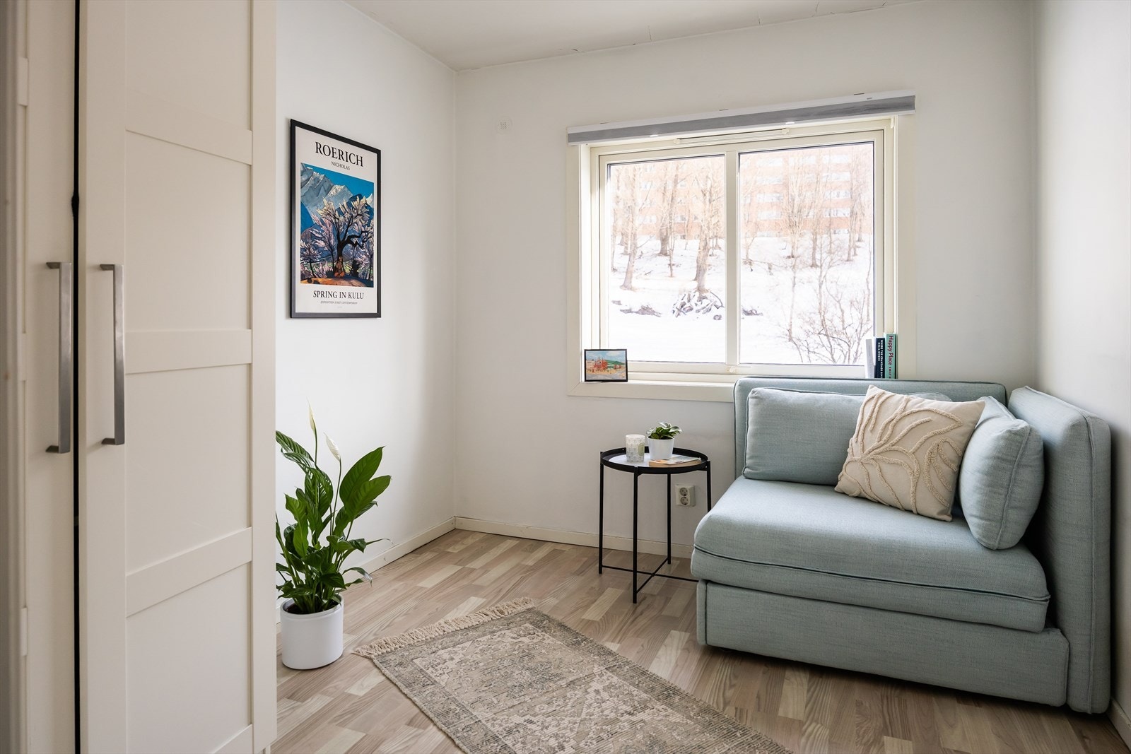 Det andre soverommet er på 7,4 m². Galleribilde