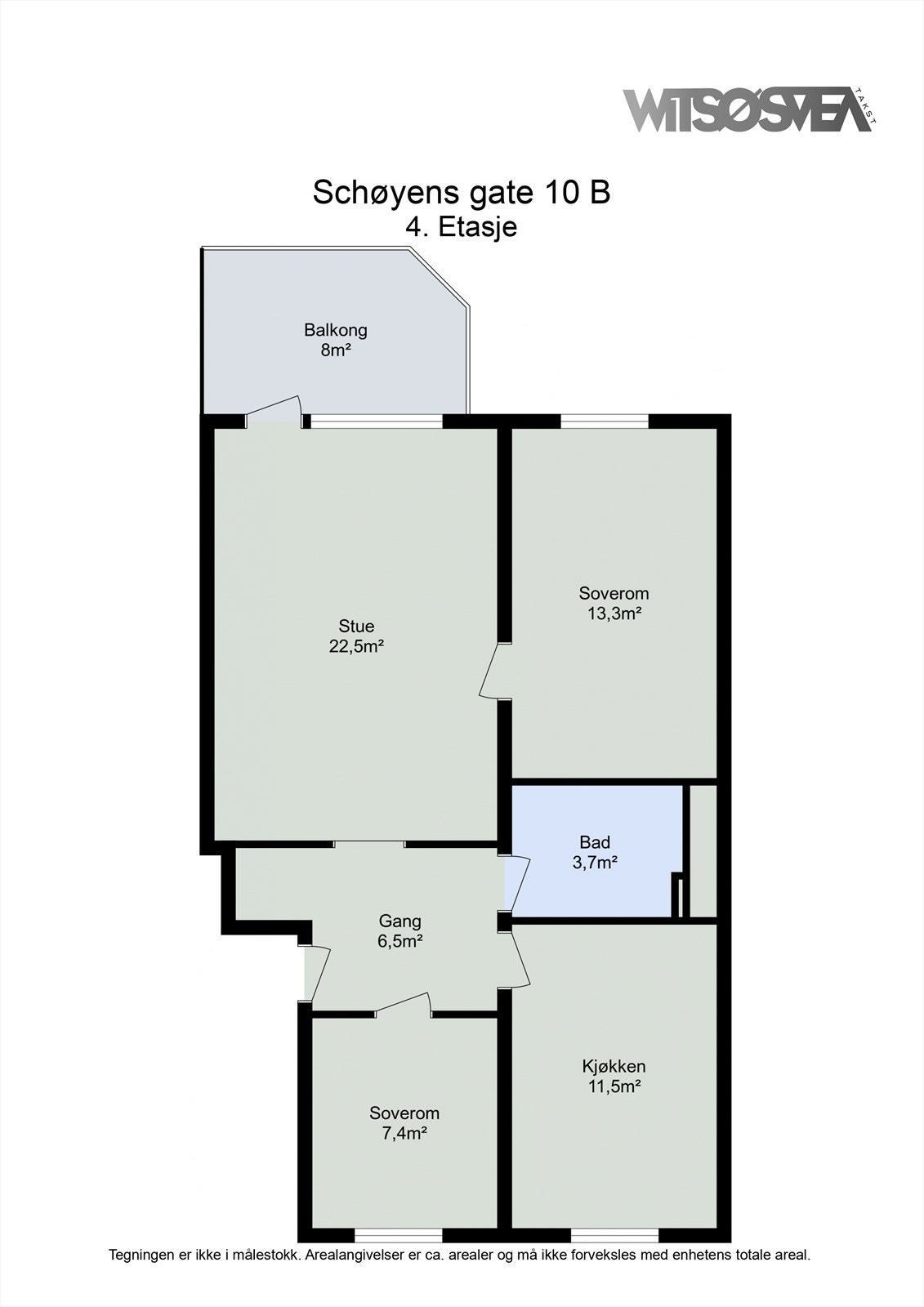 Planskisse. Velkommen på visning! Galleribilde