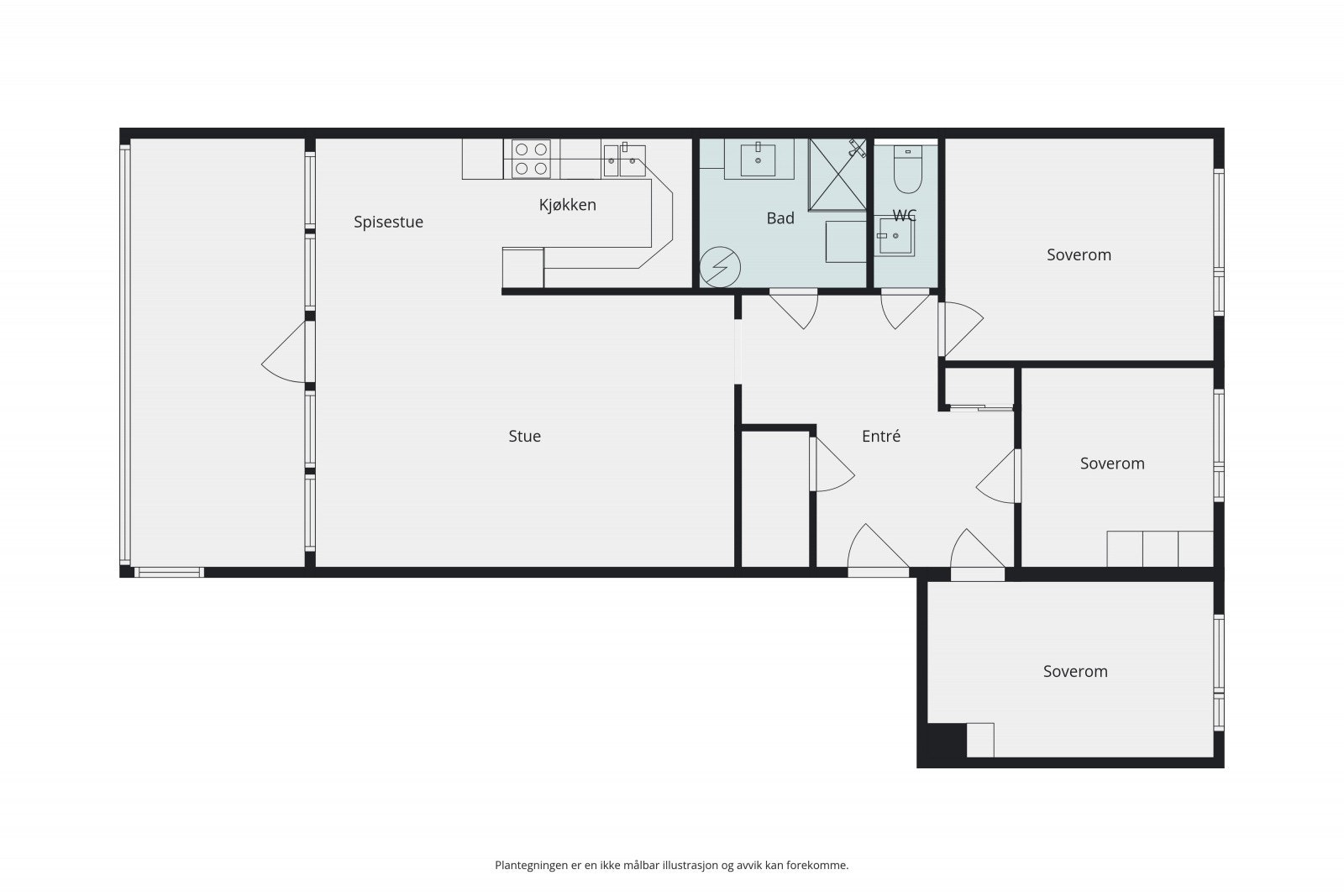 Plantegning. Galleribilde