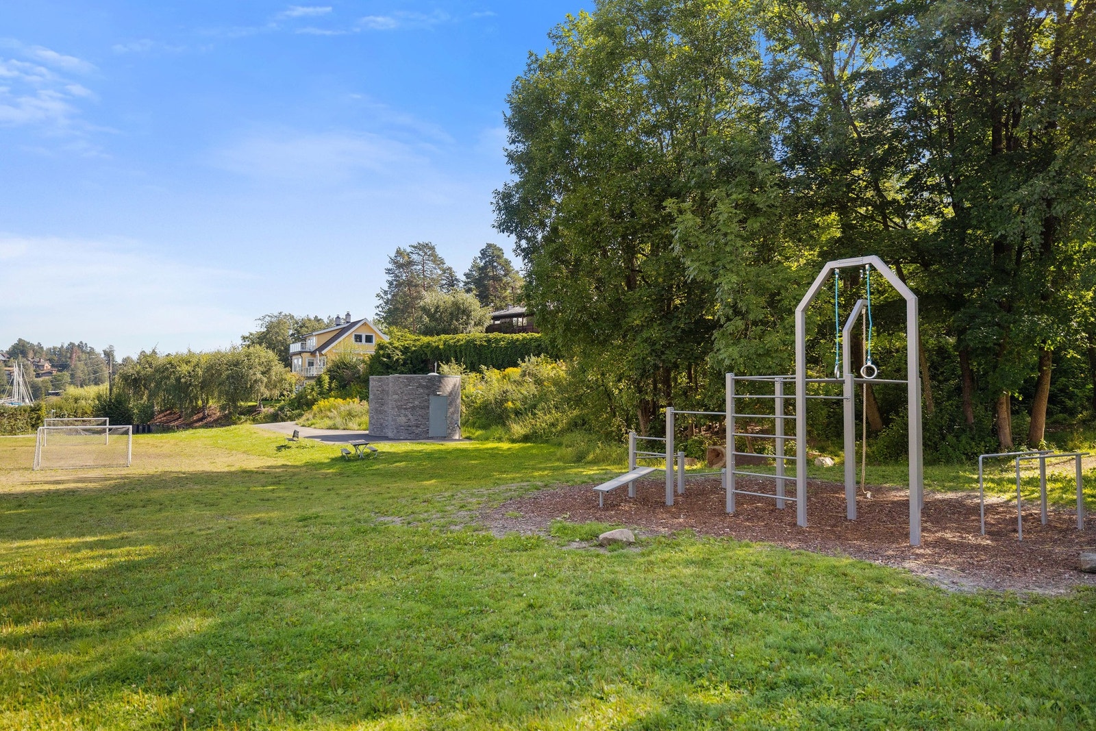 Fellesområde i Breivikveien benyttes mye av barnehager og skolen i området Galleribilde
