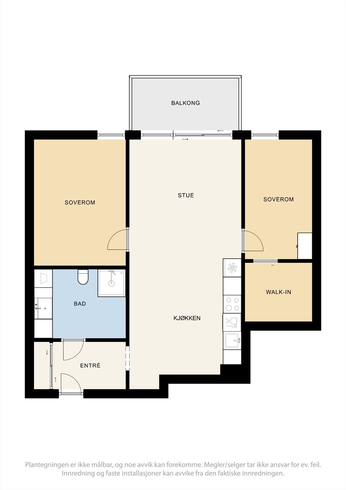 Boligen har en god planløsning med en fin rominndeling. Galleribilde