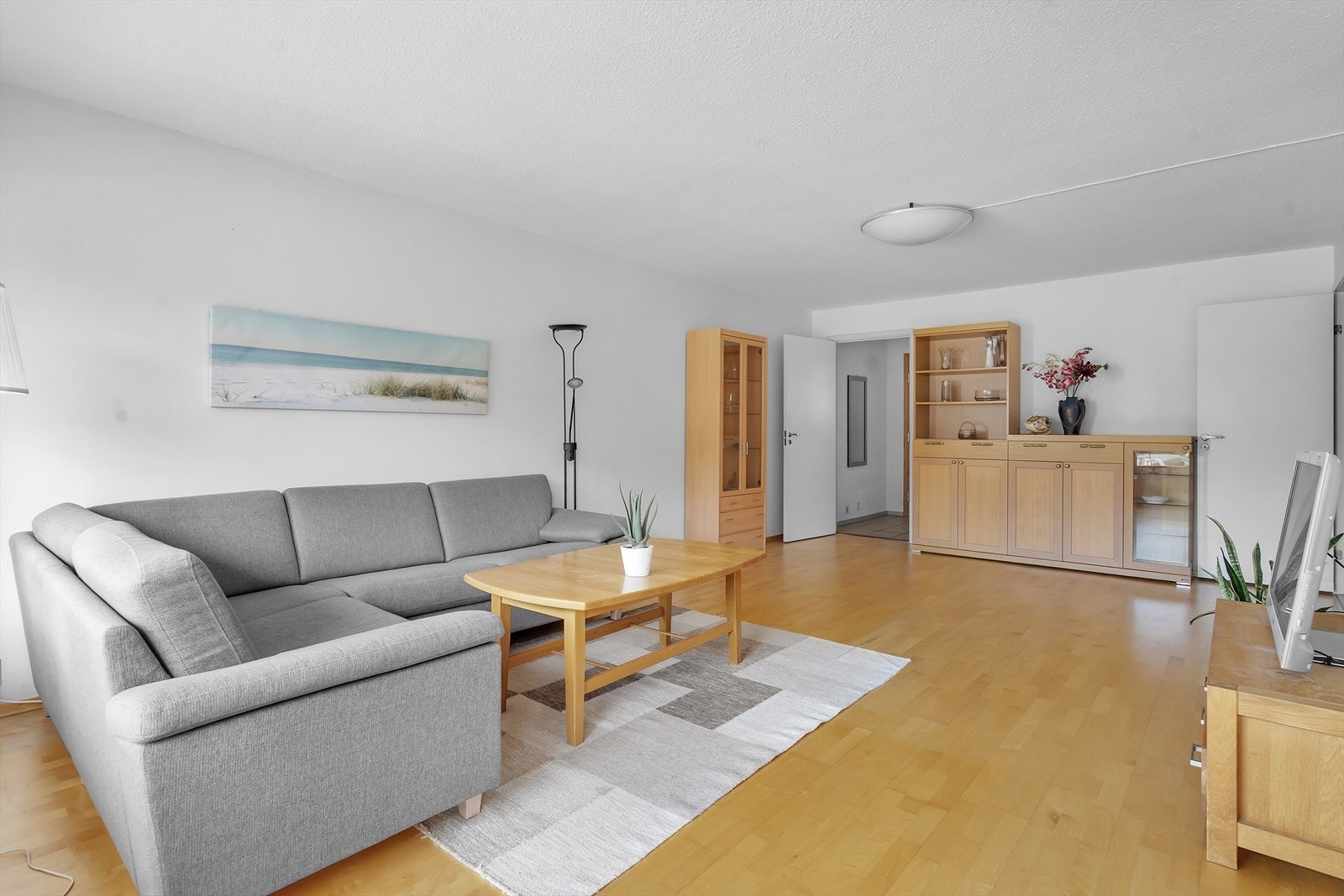 De naturlige sonene gjør det enkelt å møblere rommet funksjonelt og stilfullt. Galleribilde