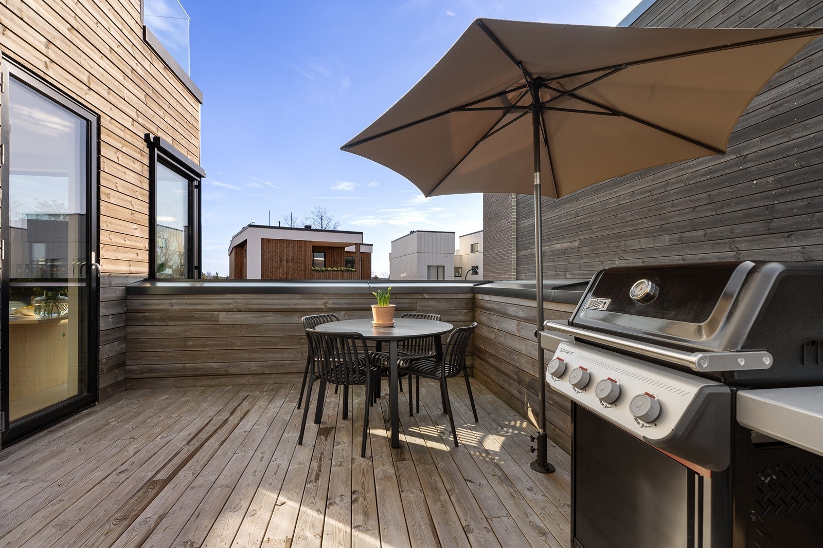 Det er også plass til å møblere sittegruppe i flere seksjoner. Galleribilde