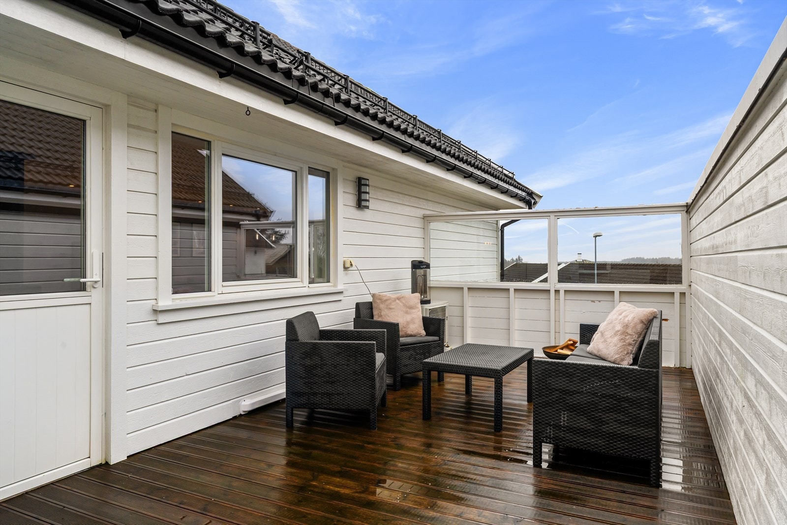 Her kan du nyte solen på fine sommerdager. Galleribilde