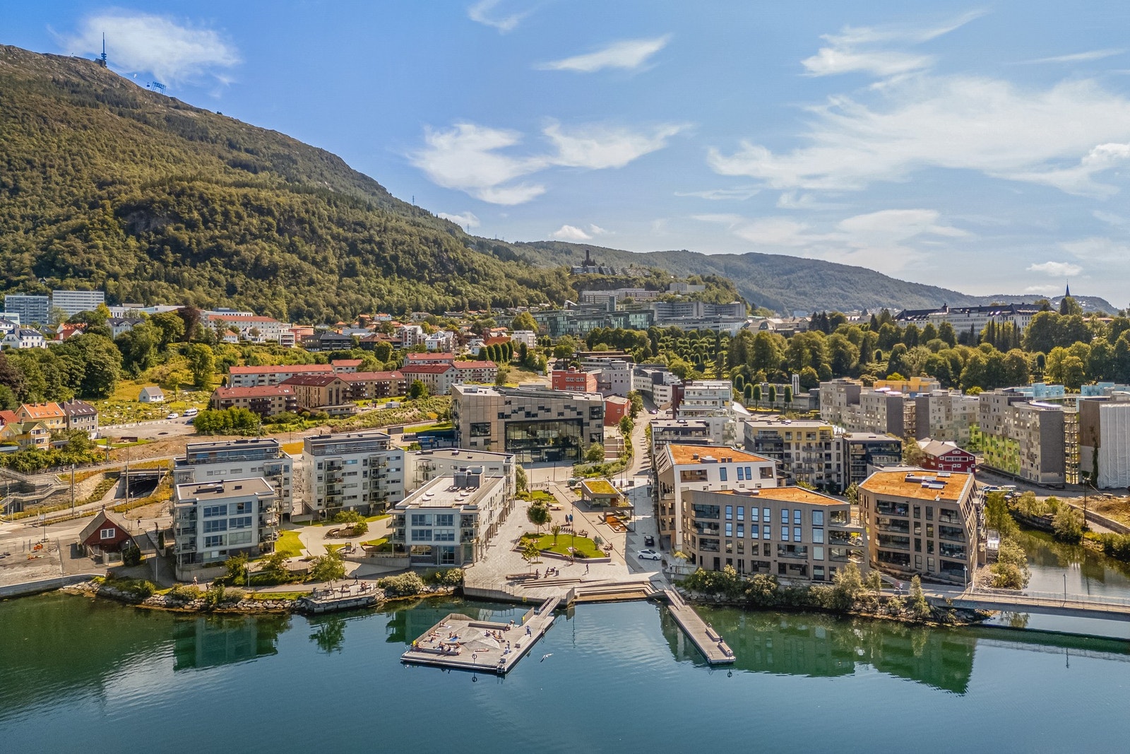 Området er i utvikling og fremstår som veldig attraktivt. Galleribilde