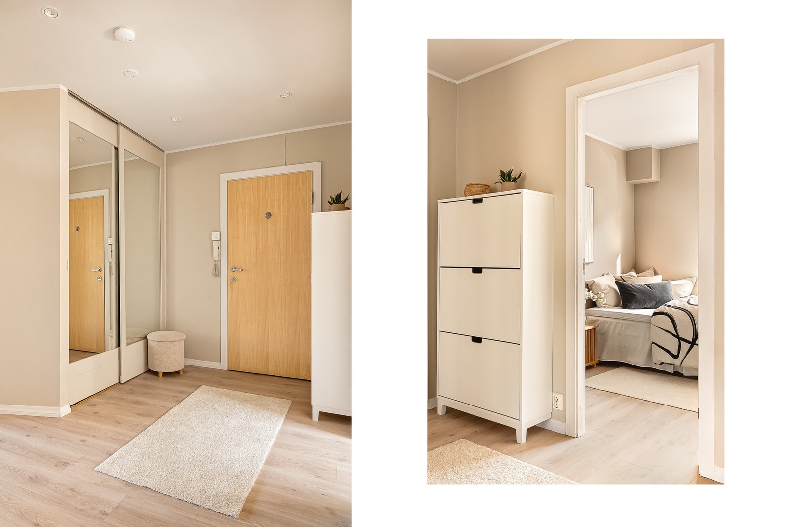 Det første som møter deg er en romslig gang på 7,8 kvm. Galleribilde