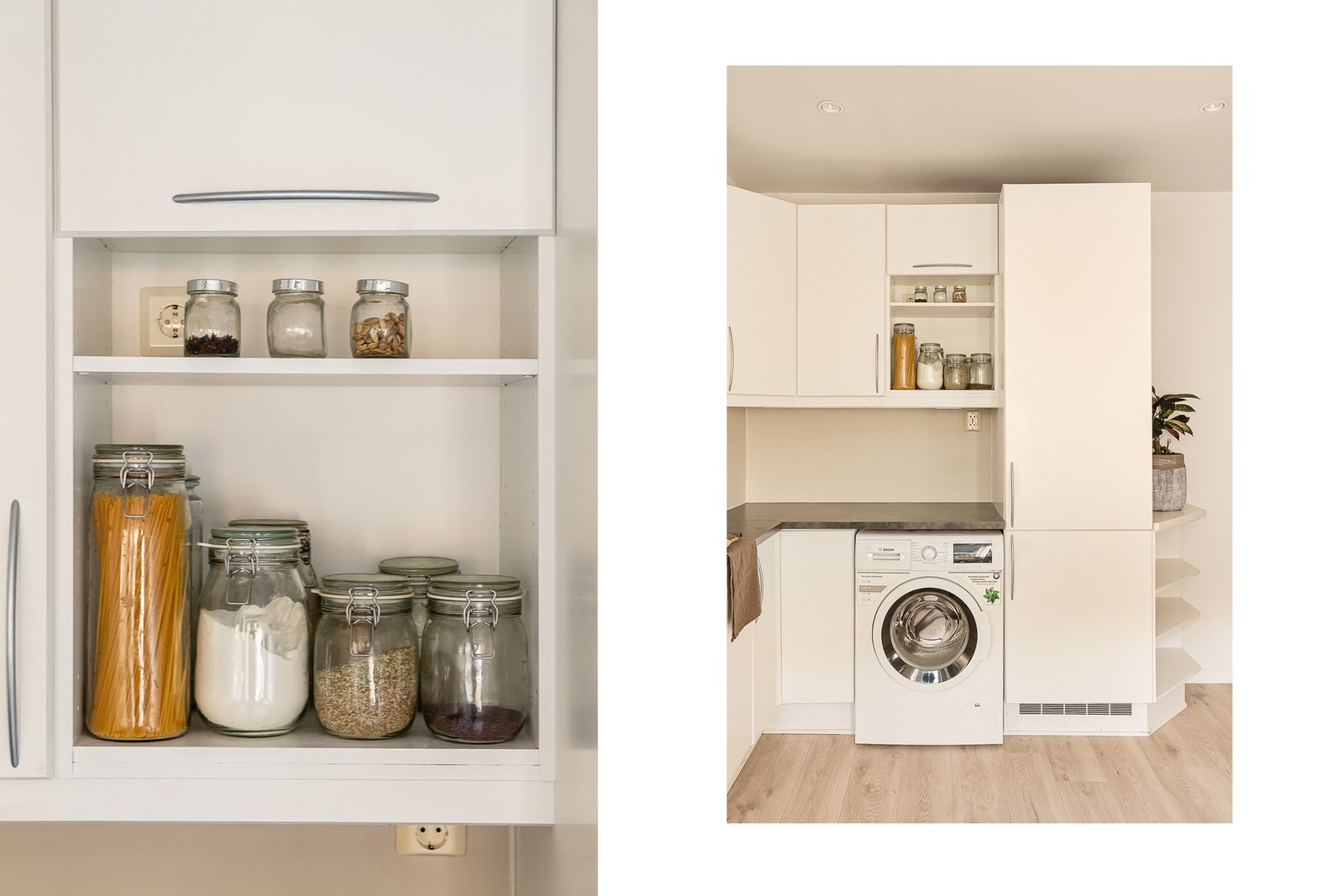 Det er godt med skap-og benkeplass. Galleribilde