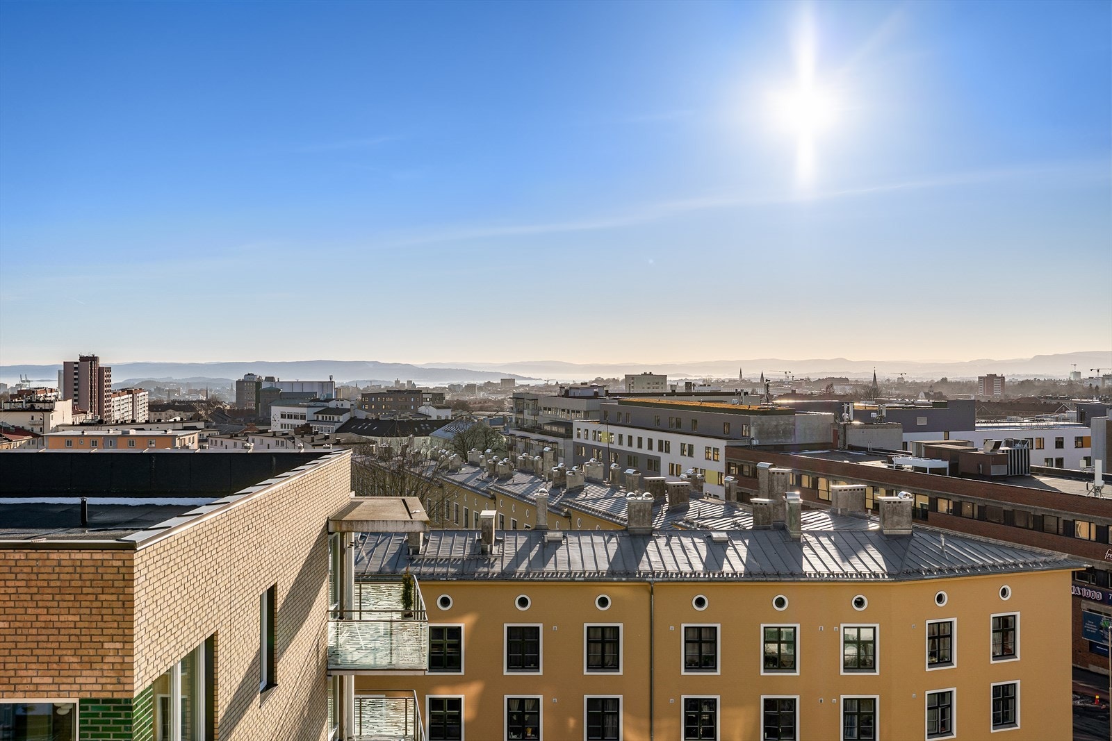 Flott utsikt over Oslo. Galleribilde