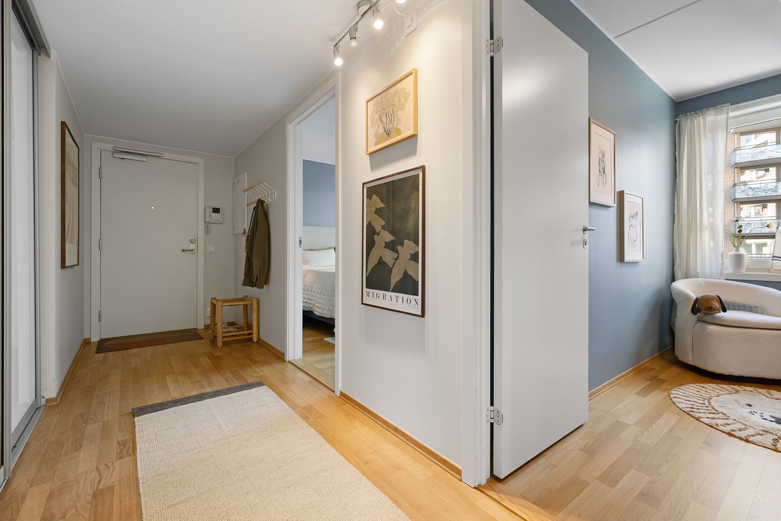 Innbydende entré som gir en godt førsteinntrykk. Galleribilde