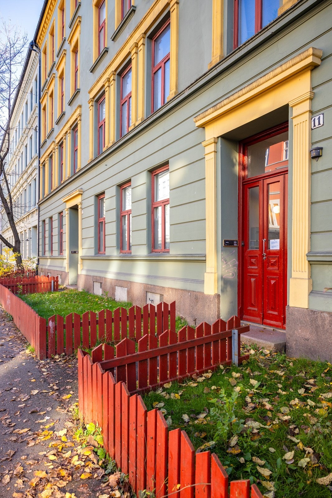 Hyggelig inngangsparti. Galleribilde