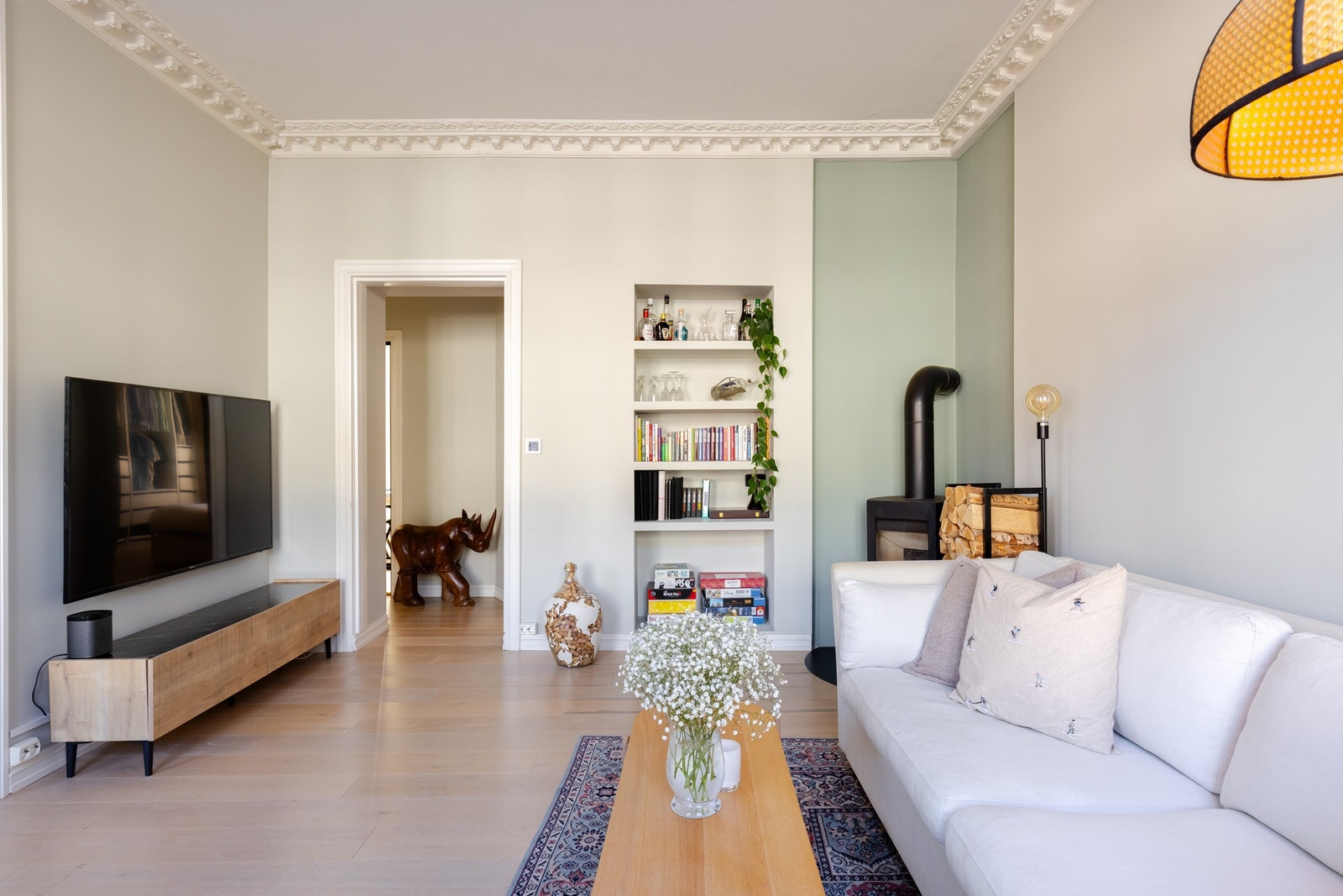 Generøs takhøyde på over 3 meter. Galleribilde