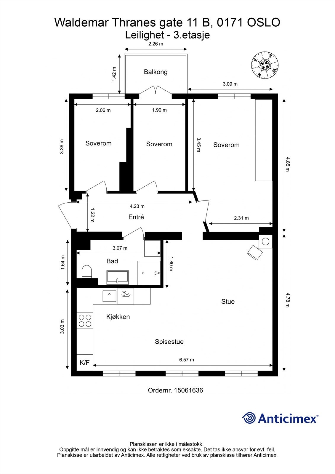 Plantegning. Galleribilde