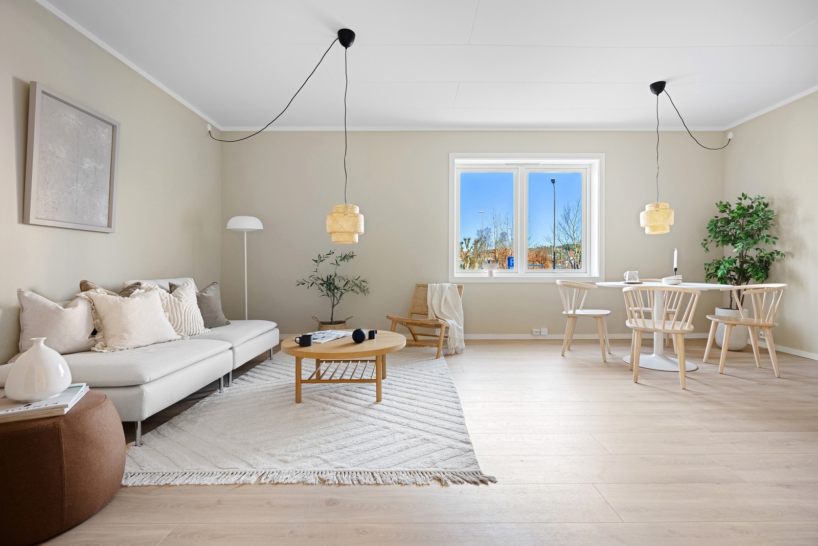 Godt med daglys inn i leiligheten Galleribilde