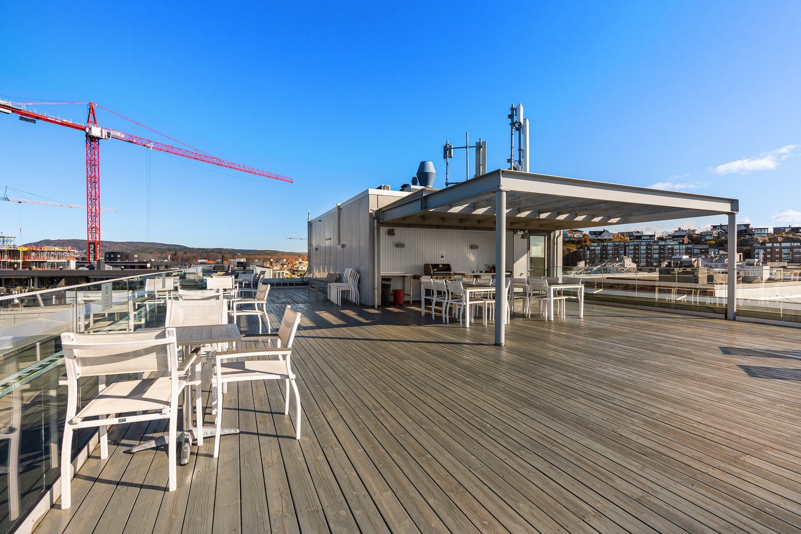 Felles takterrasse Galleribilde