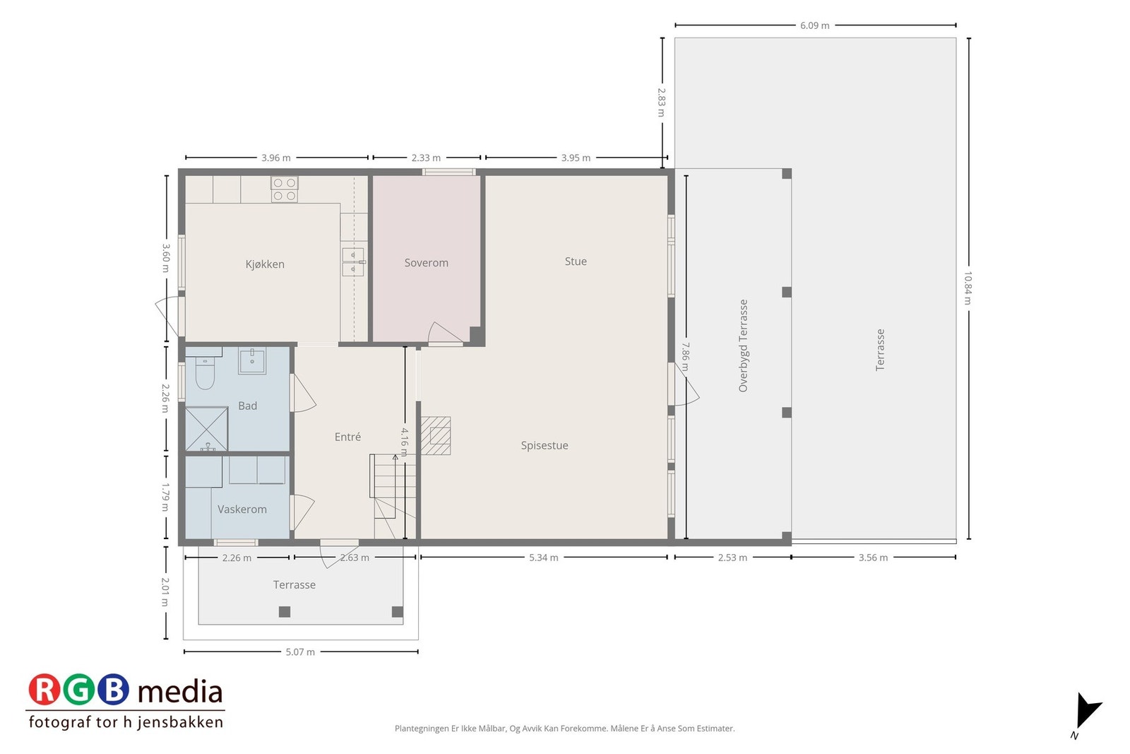 Plantegning 1. etasje. Galleribilde