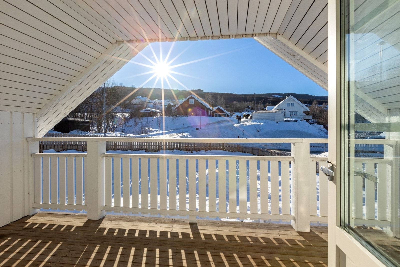 Veranda i 2. etasje. Galleribilde