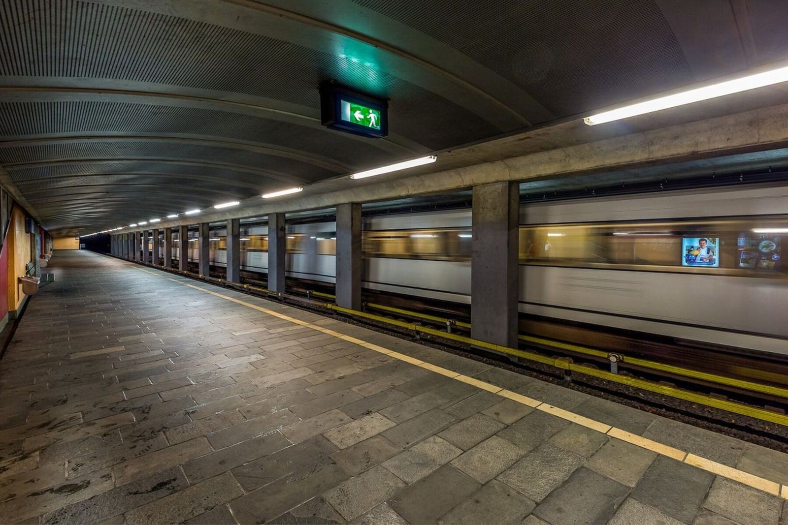 Lindeberg T-bane får deg raskt rundt til resten av Oslo. Galleribilde