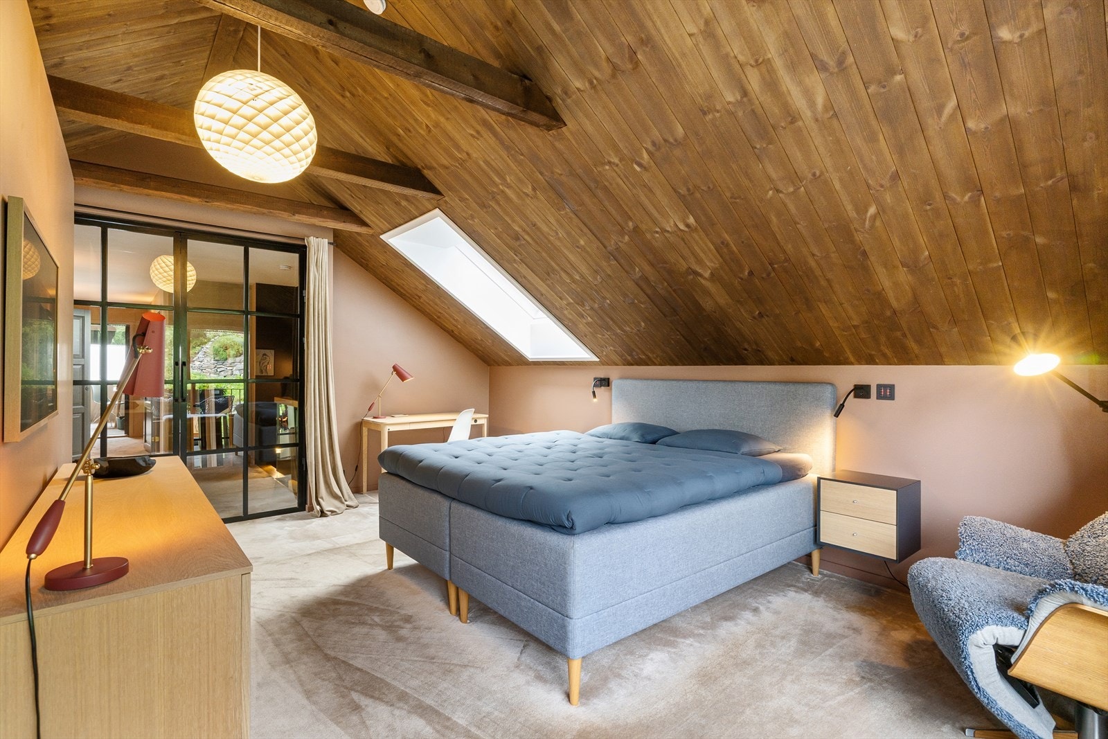 Hovedsoverommet er av god størrelse Galleribilde